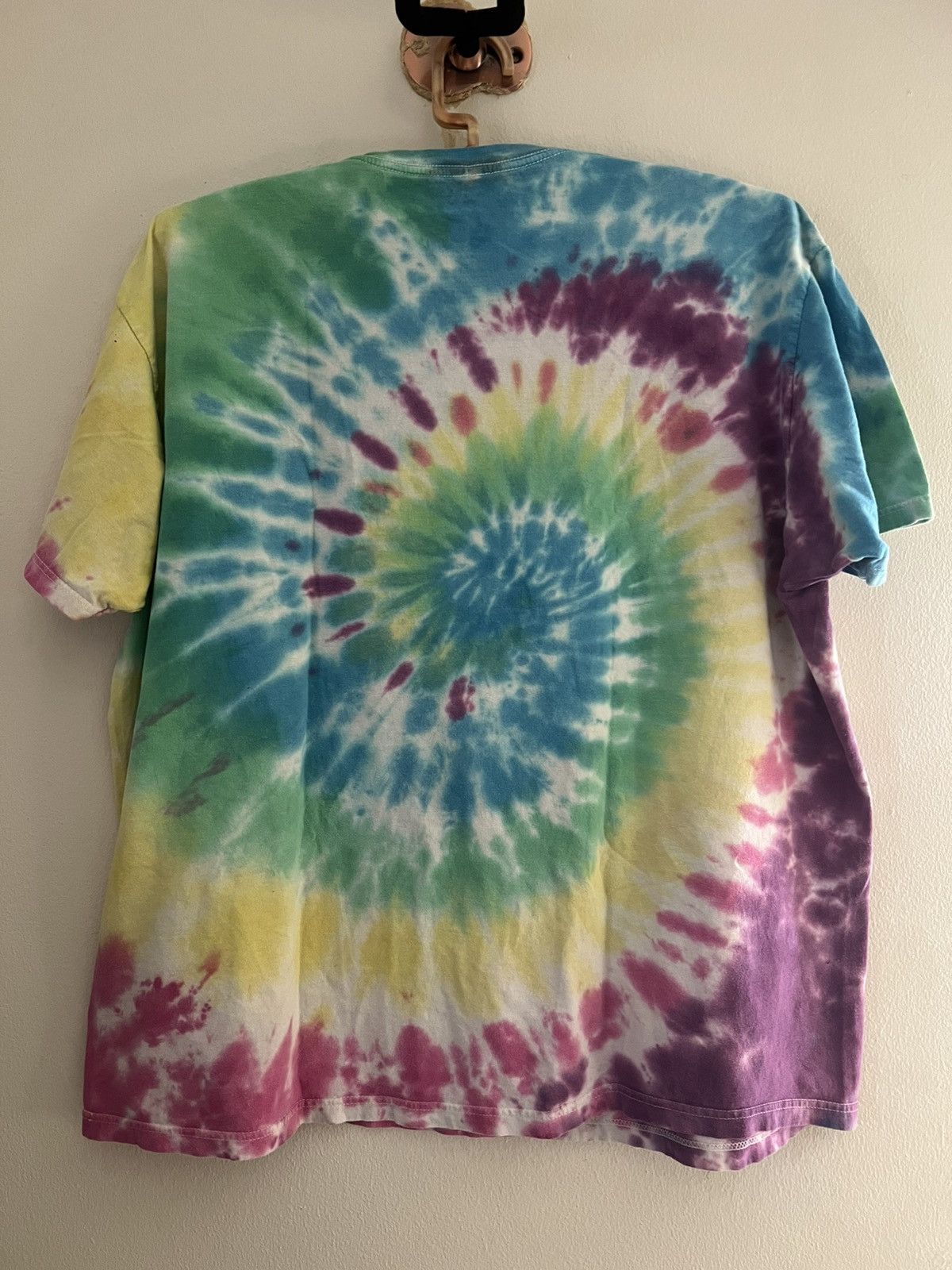 Band Tees Grateful Dead Tie Dye Skeleton Roses Tee 2XL Size US XXL / EU 58 / 5 - 3 Thumbnail