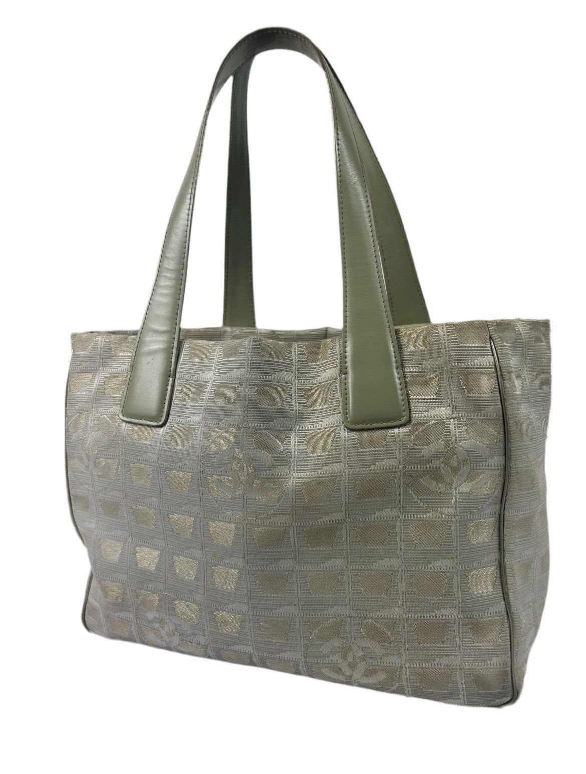 Chanel Cc Sport Monogram Tote Bag in Beige, Women's