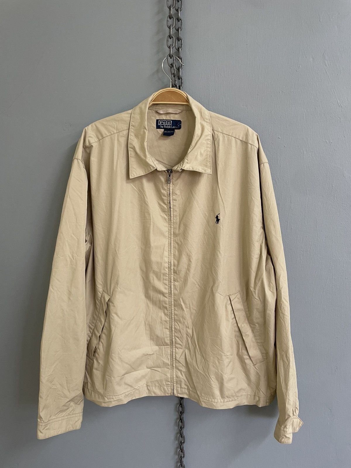 Polo Ralph Lauren Vintage Polo by Ralph Lauren zip up jacket Size US XL / EU 56 / 4 - 1 Thumbnail