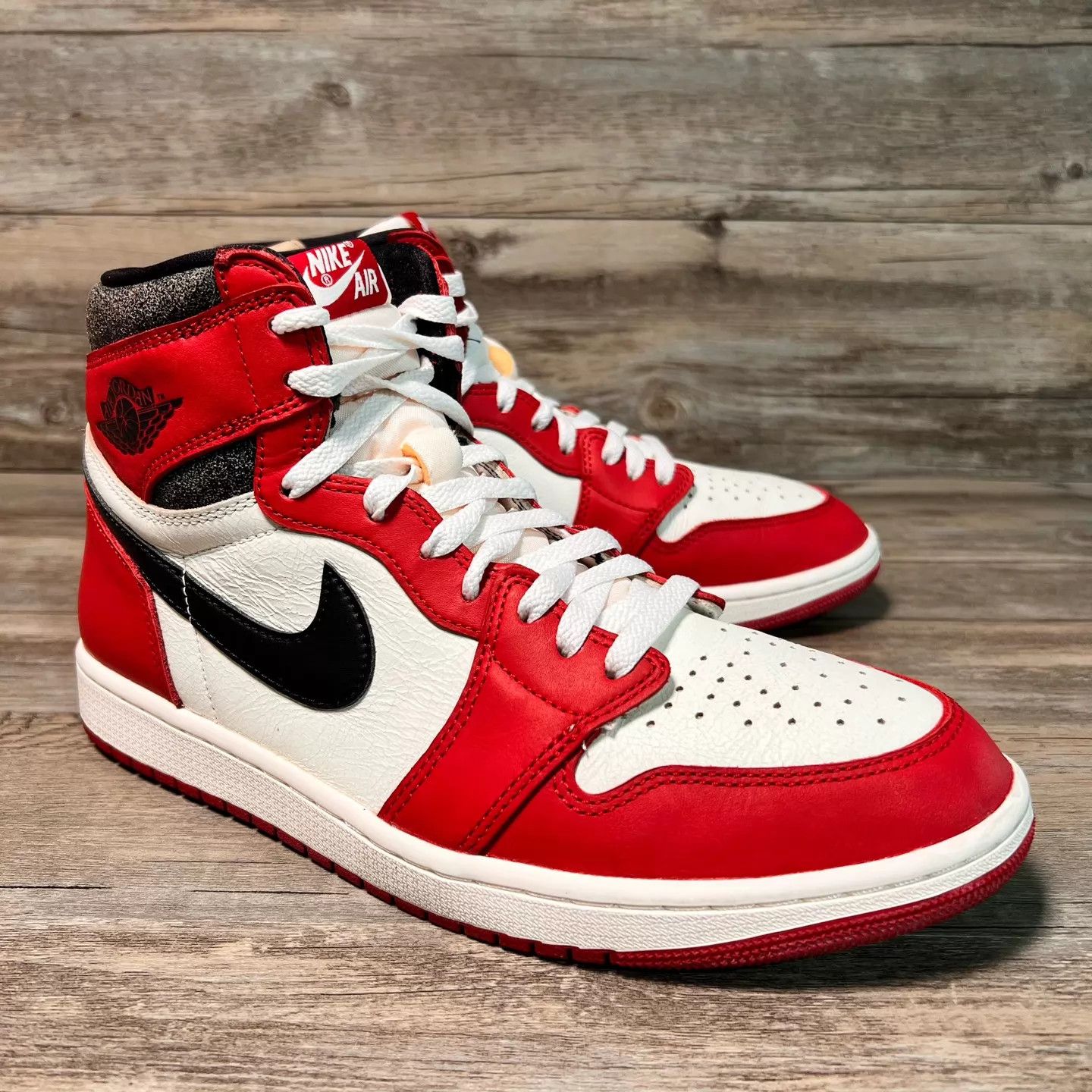 Nike Air Jordan 1 AJ1 Chicago Distressed (DZ5485-612) Size 45 Size US 12 / EU 45 - 2 Thumbnail