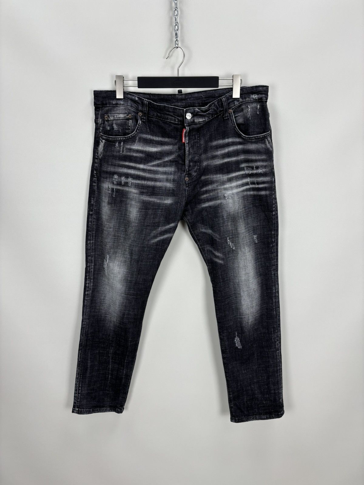 Dsquared2 Mens jeans Dsquared2 Size 56 Color Black Size US 37 - 1 Thumbnail