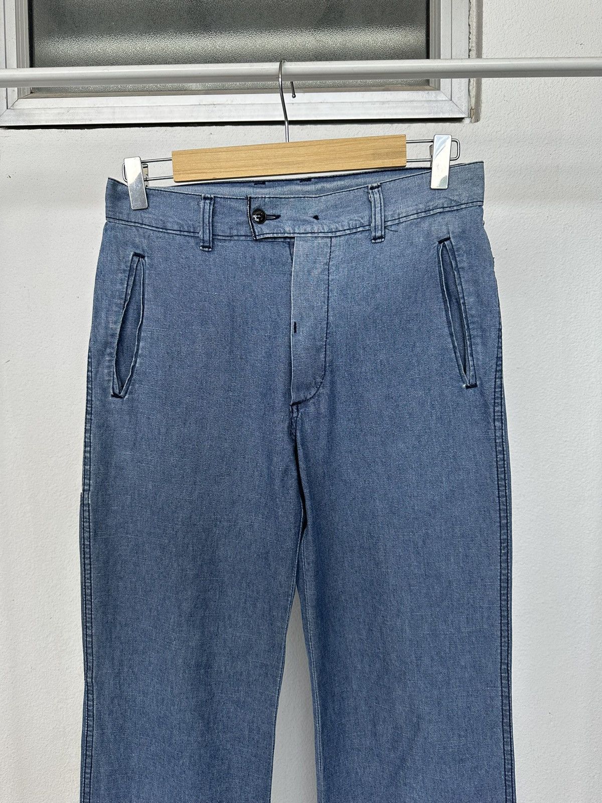 Issey Miyake 2001SS Zucca Travail - denim carpenter pant Size US 29 - 11 Thumbnail