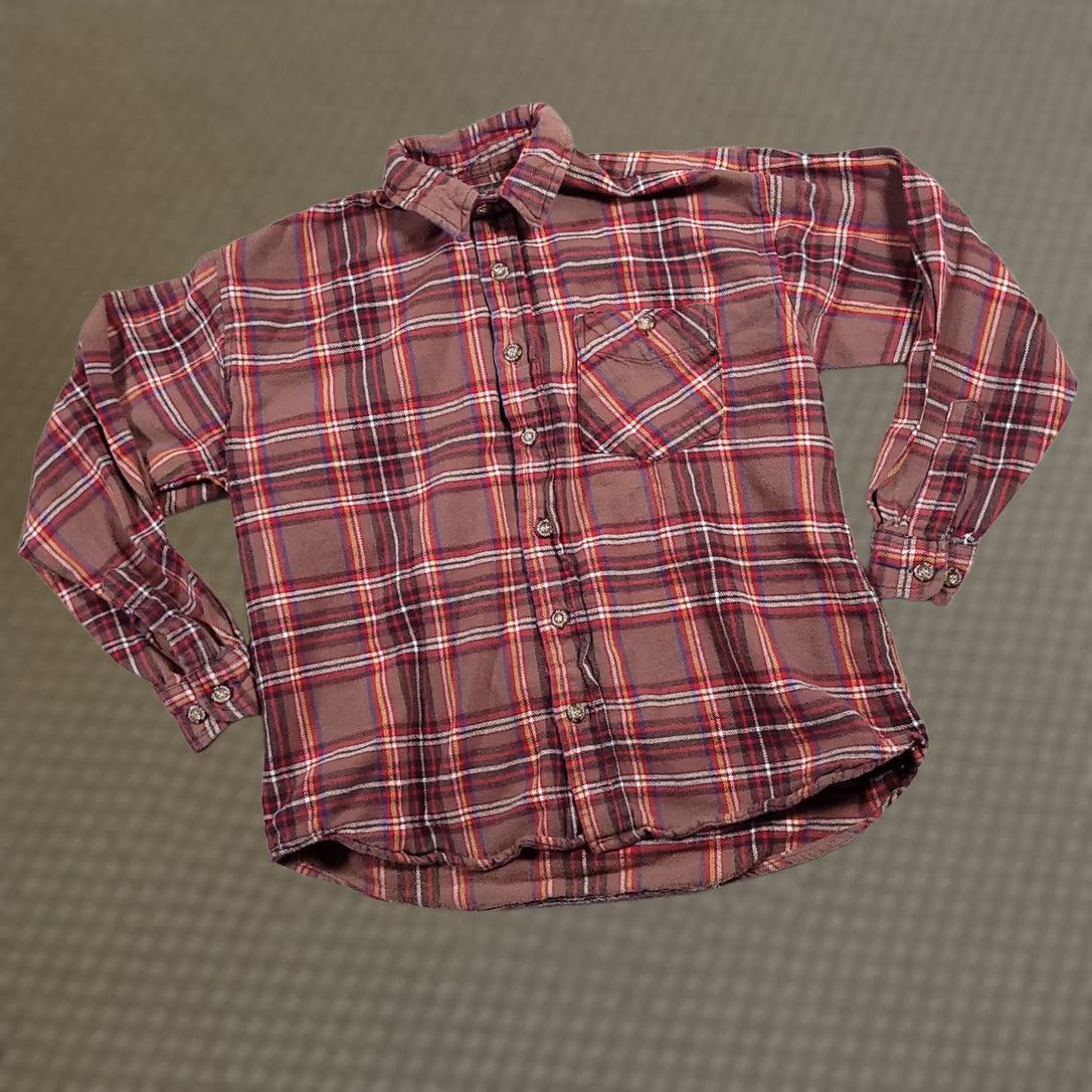 Vintage VINTAGE Stillwater Supply Co. Flannel Shirt Mens M Red Plaid Outdoor Pockets Shirt Mens Regular Red Plaid Outdoor Pockets Size US M / EU 48-50 / 2 - 1 Thumbnail