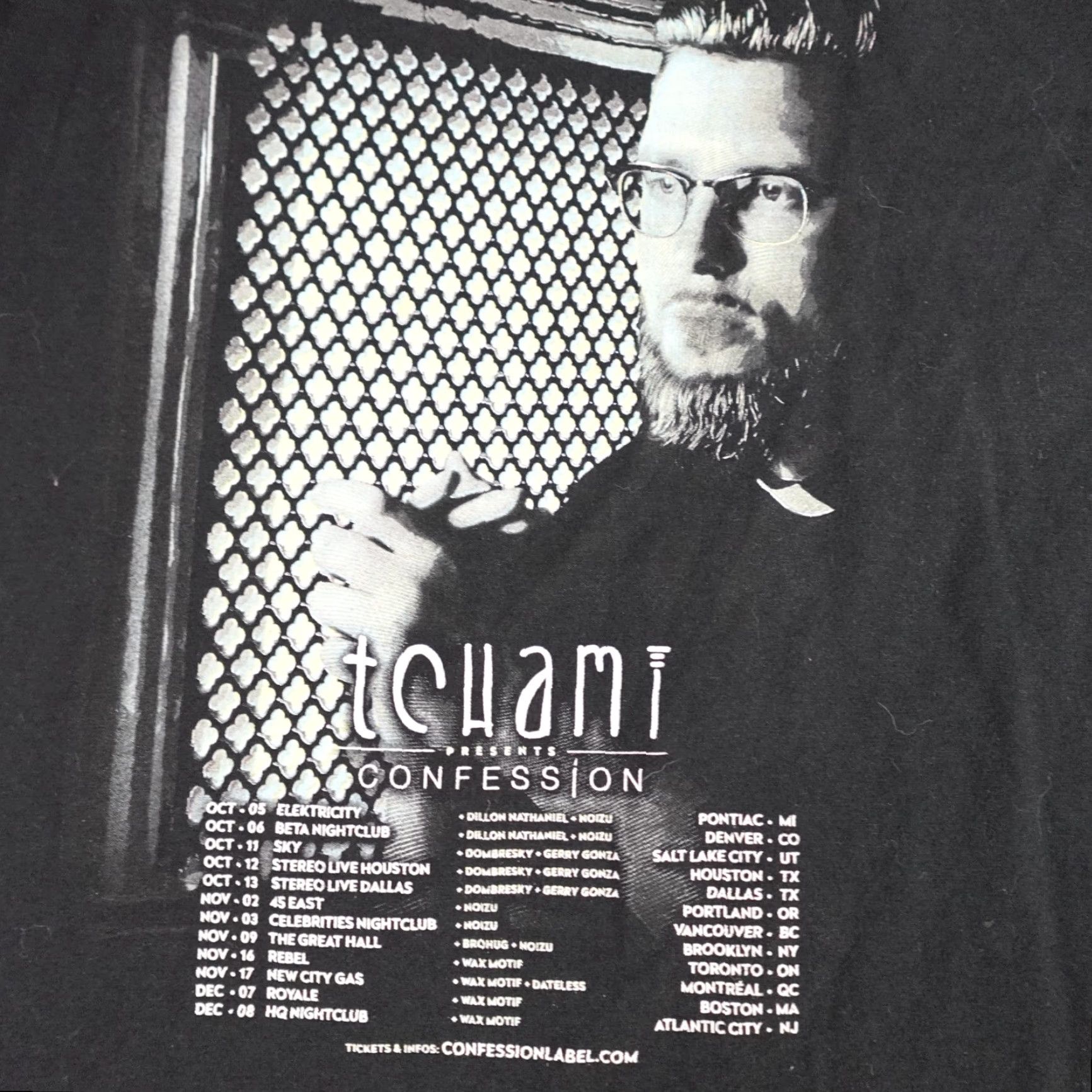Doublet VINTAGE? Tchami Shirt Small Black Official Double Sided Confession Tour Shirt Mens M Black Confession Tour Tchami Shirt Short Sleeve Crew Neck Size US M / EU 48-50 / 2 - 2 Thumbnail