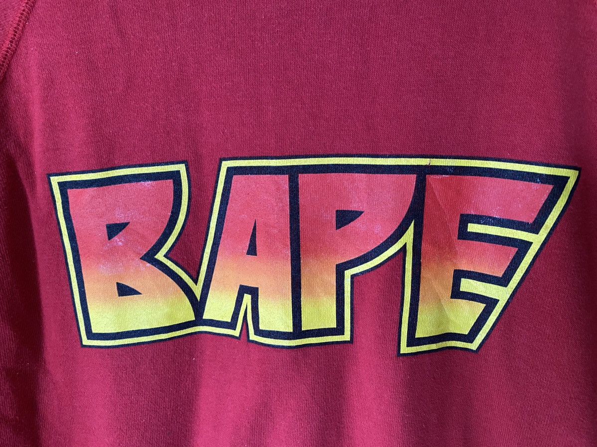 Bape AW2005 BAPE kiss Anarchy college Star reversible sweat Size US L / EU 52-54 / 3 - 6 Thumbnail