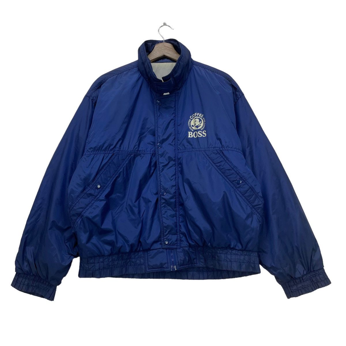 Japanese Brand 💥Japanese Brand Coffee Boss Bomber lIght Jacket Size US M / EU 48-50 / 2 - 2 Thumbnail