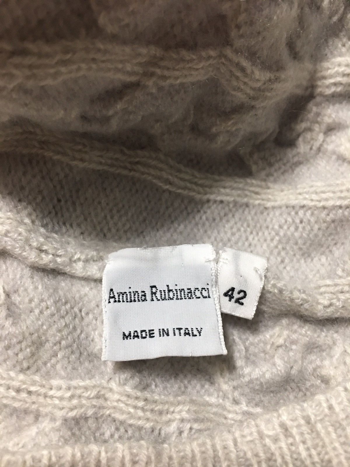 Amina Rubinacci Amina Rubinacci Cashmere Knit Cardigan Sweater Size EU42 Size M / US 6-8 / IT 42-44 - 9 Thumbnail