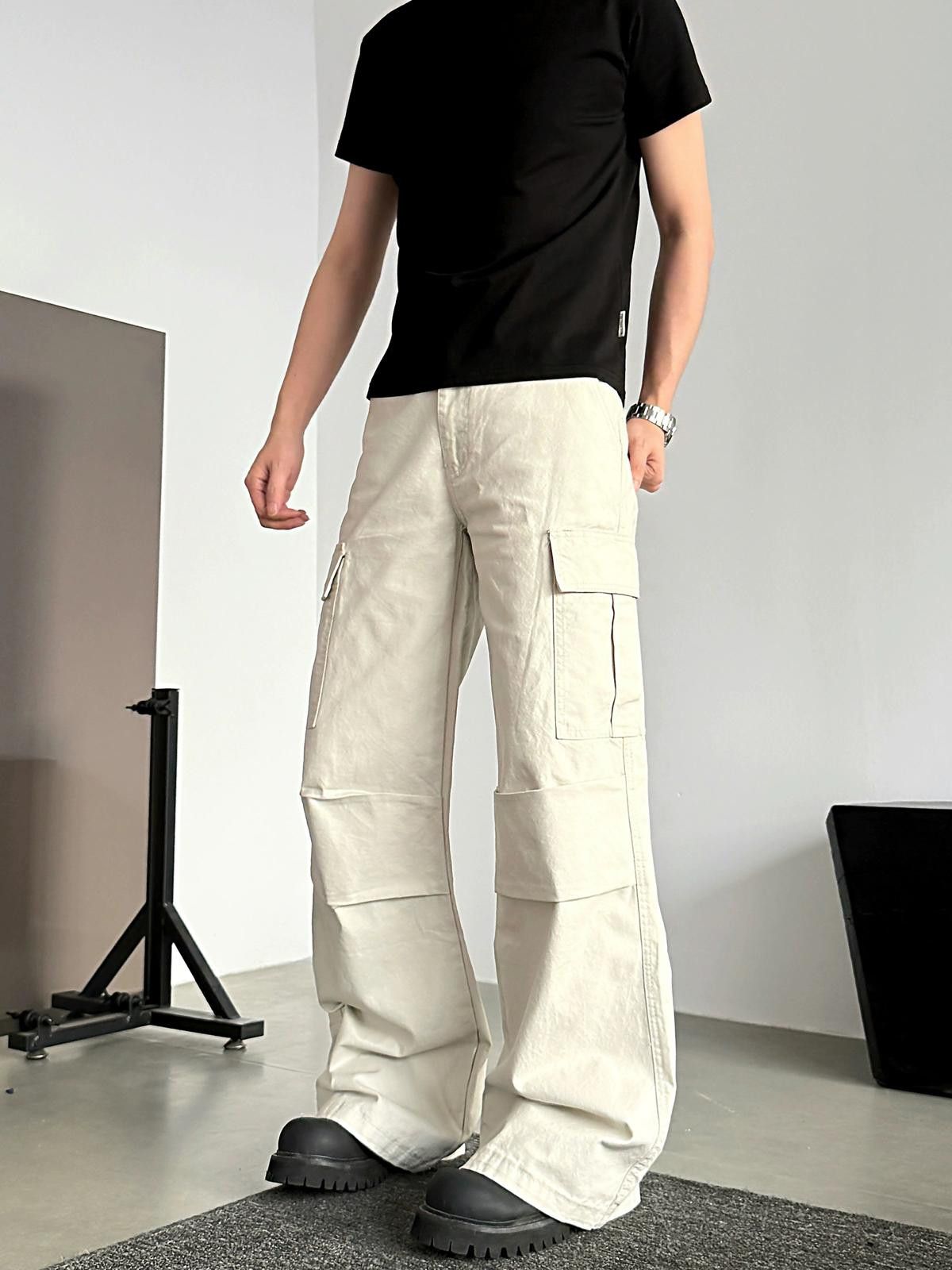 Other Multi Pocket Wide Leg Cargo Pants Size US 32 / EU 48 - 1 Thumbnail