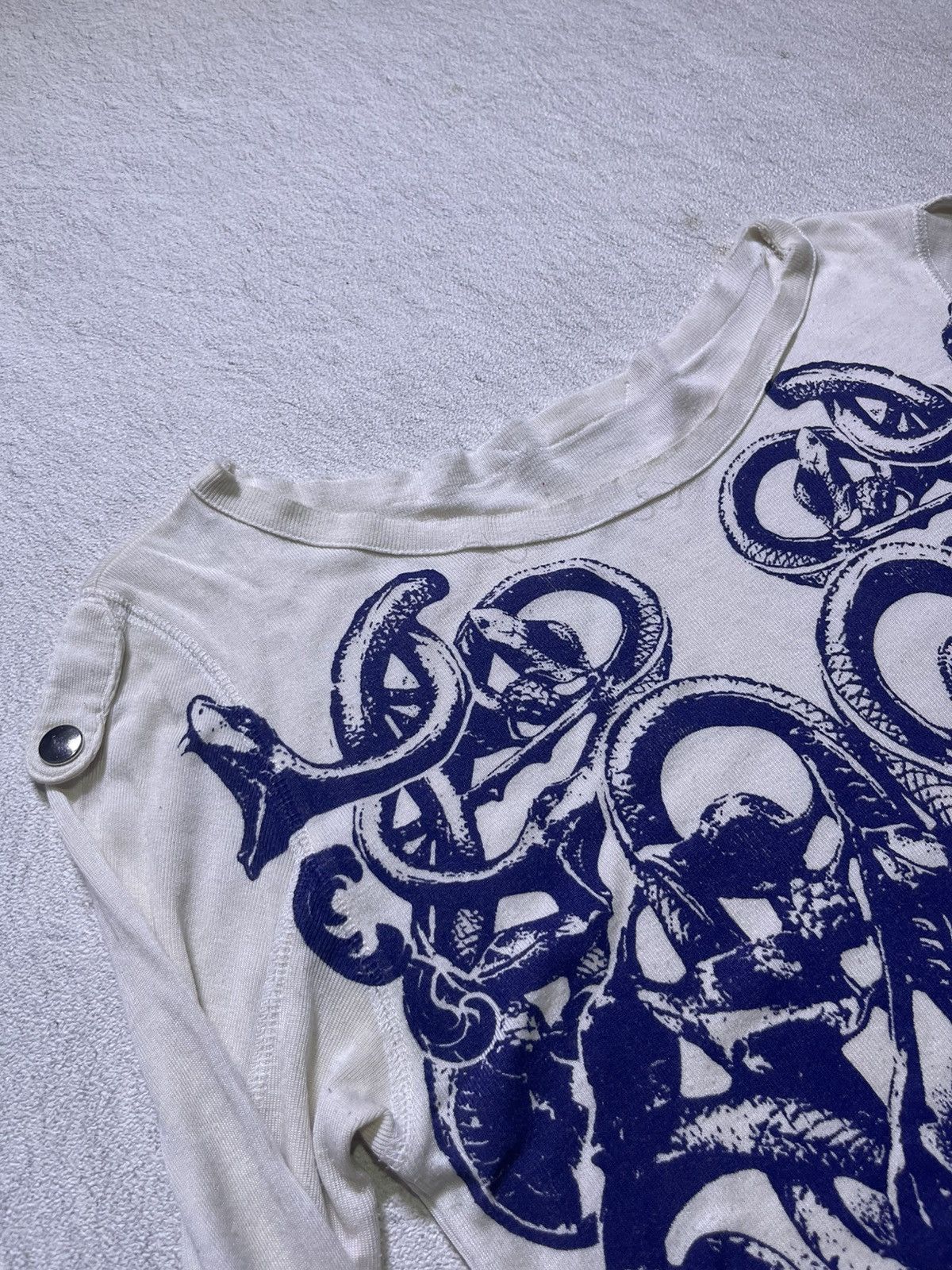 Japanese Brand Y2K long sleeve tshirt modusa style Size S / US 4 / IT 40 - 4 Thumbnail