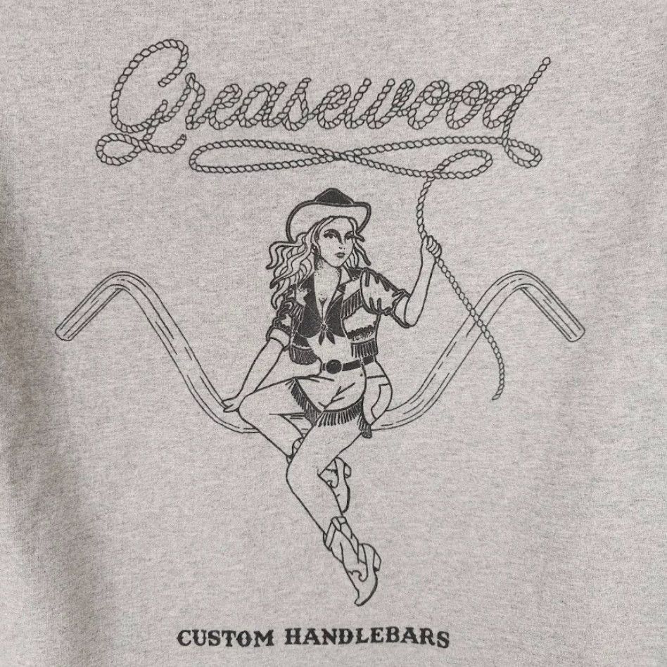 Hanes Hanes Greasewood Custom Handlebars T Shirt Mens XL Gray Biker Las Vegas Mens T-Shirt Crew Neck Short Sleeve Cotton Size US XL / EU 56 / 4 - 5 Thumbnail