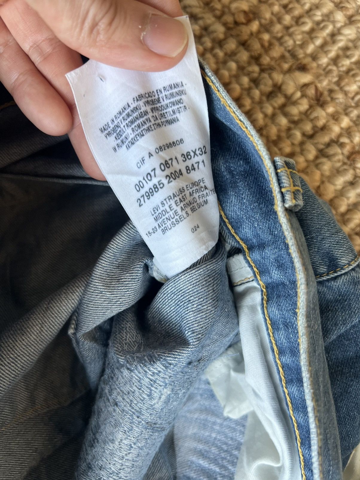 Levi's Levis Engineered Twisted Jeans Tag W36 Actual 35x31.5 Size US 30 / EU 46 - 8 Thumbnail