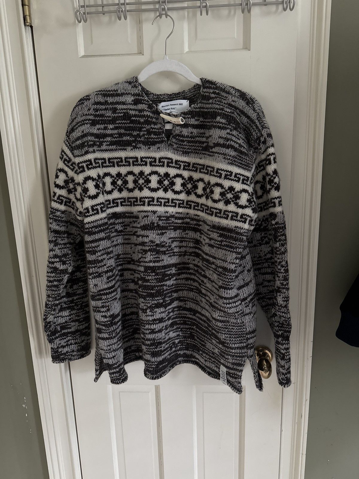 Mountain Research Tibetan Knit Sweater Size US S / EU 44-46 / 1 - 1 Thumbnail
