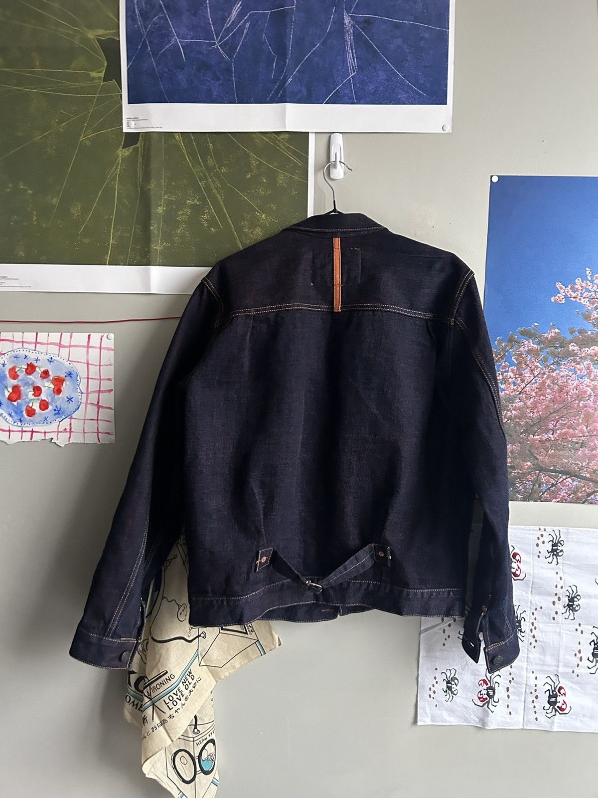 Studio D'Artisan Denim Jacket (Houjicha) Size US L / EU 52-54 / 3 - 2 Thumbnail