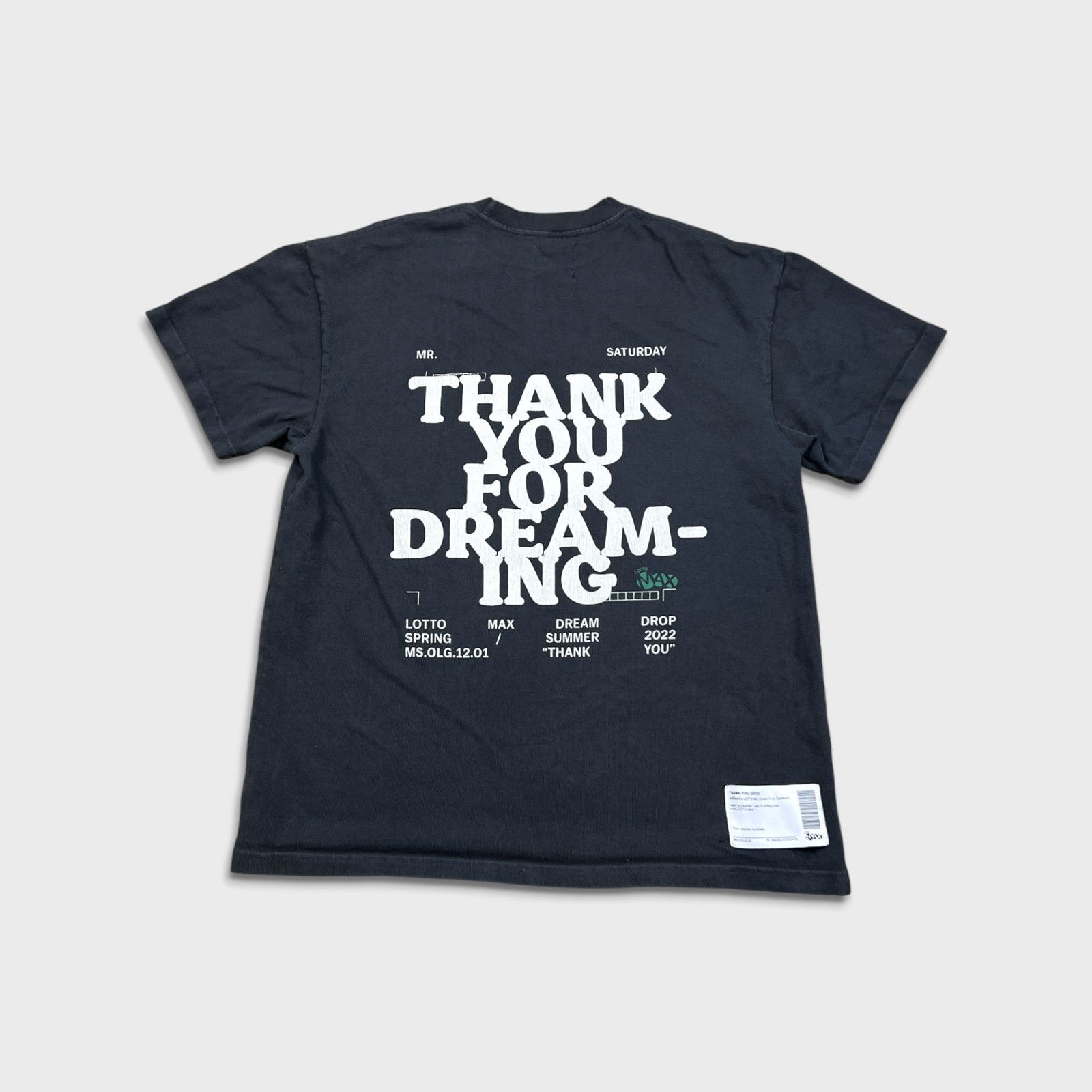 Mr. Saturday Mr Saturday x Lotto Max T Shirt XL Thank You Dreaming Tee Size US XL / EU 56 / 4 - 5 Thumbnail