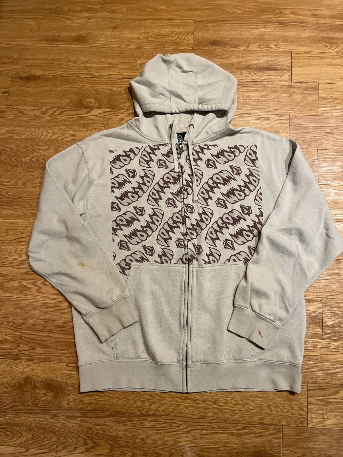 Volcom vintage y2k volcom zip up hoodie Size US XL / EU 56 / 4 - 1 Thumbnail