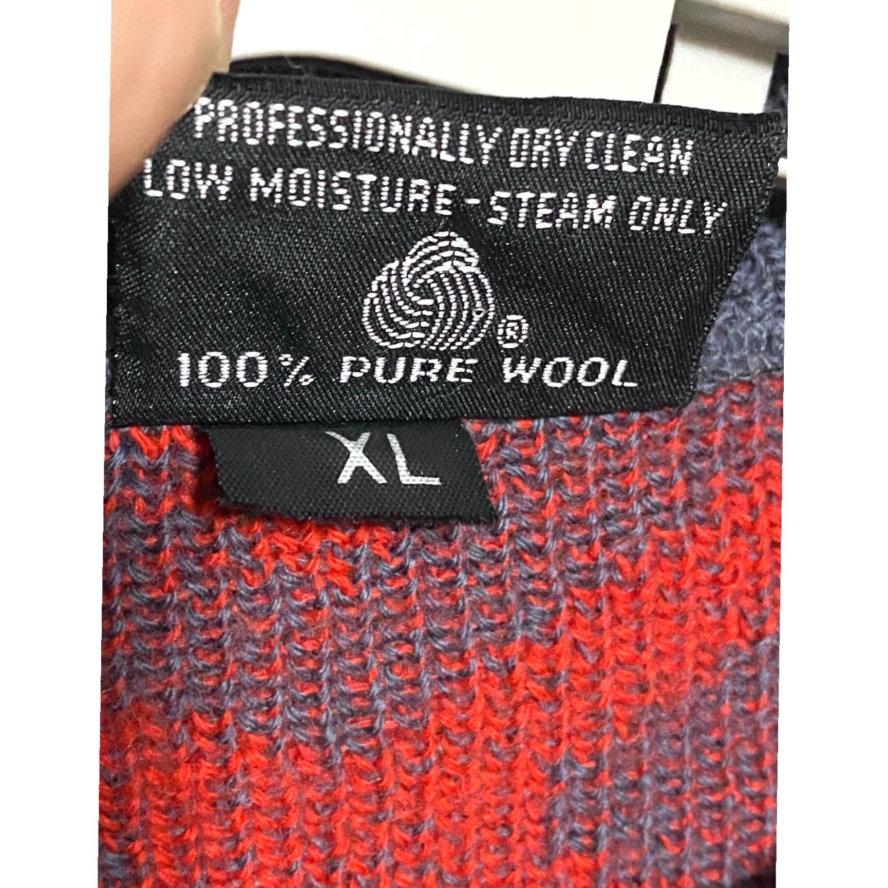 Vintage VINTAGE Lido Sports Wool Sweater Geometric Pullover Mens XL 23" Length Gray Wool Geometric Retro USA Winter Fall Utreasured? Size US XL / EU 56 / 4 - 6 Thumbnail
