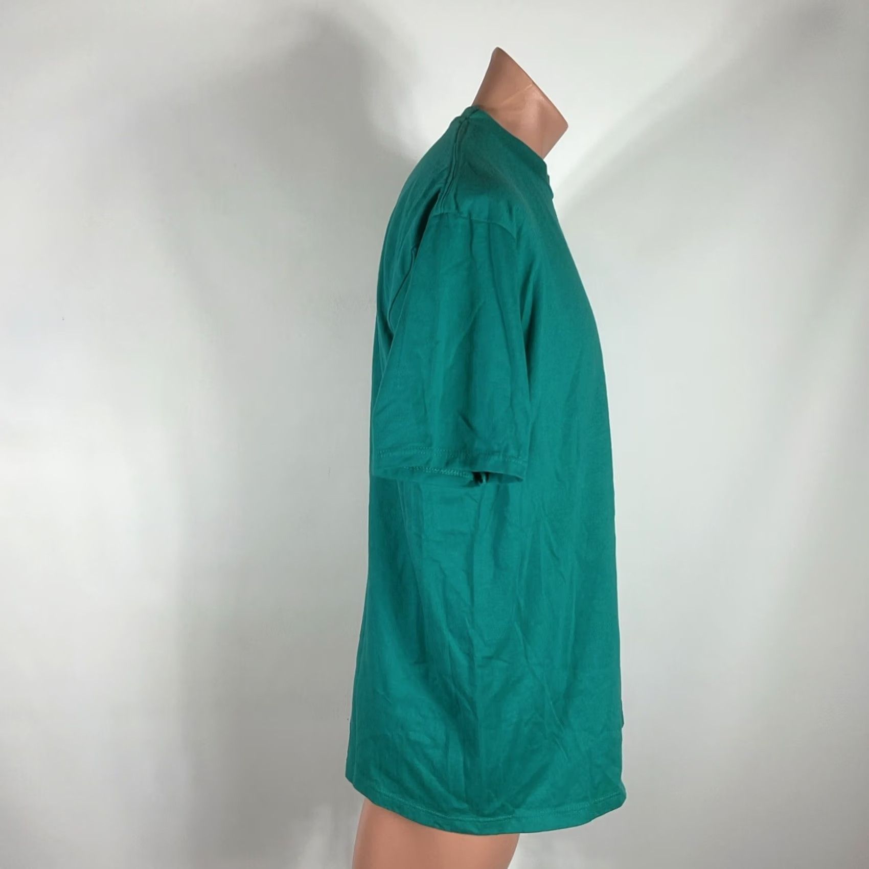 Jerzees VINTAGE Jerzees T-Shirt Jade Green 50/50 XL USA MADE Crew Neck Short Sleeve Mens Shirt Size US XL / EU 56 / 4 - 4 Thumbnail