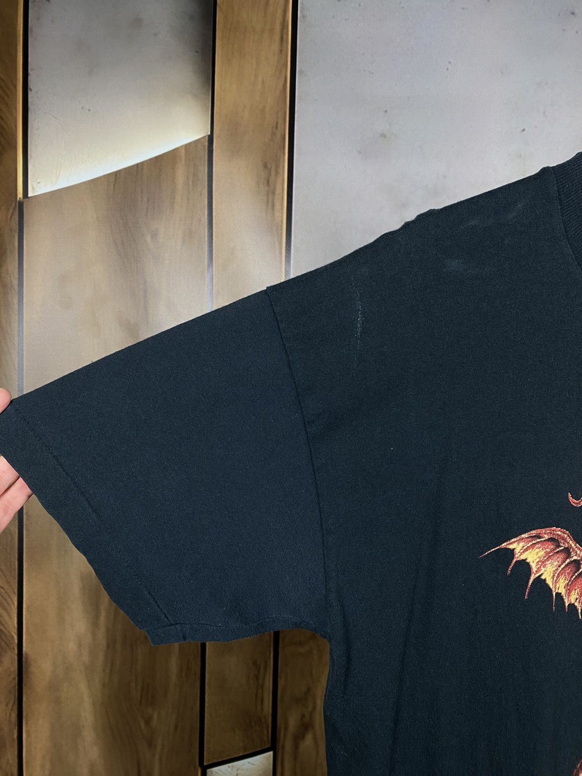 Vintage 🐉Vintage 90s T-Shirt Alchemy Carta Japanese Dragon VTG Tee🐉 Size US L / EU 52-54 / 3 - 4 Thumbnail