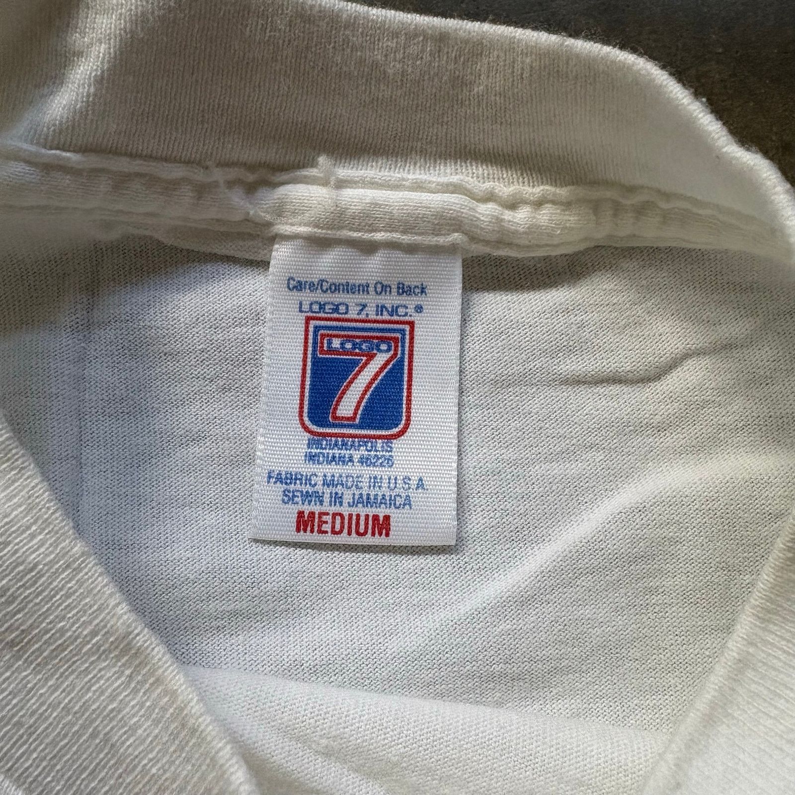 MLB Vintage 97 World Series Rivals Marlins Indians T-shirt Size US M / EU 48-50 / 2 - 3 Thumbnail