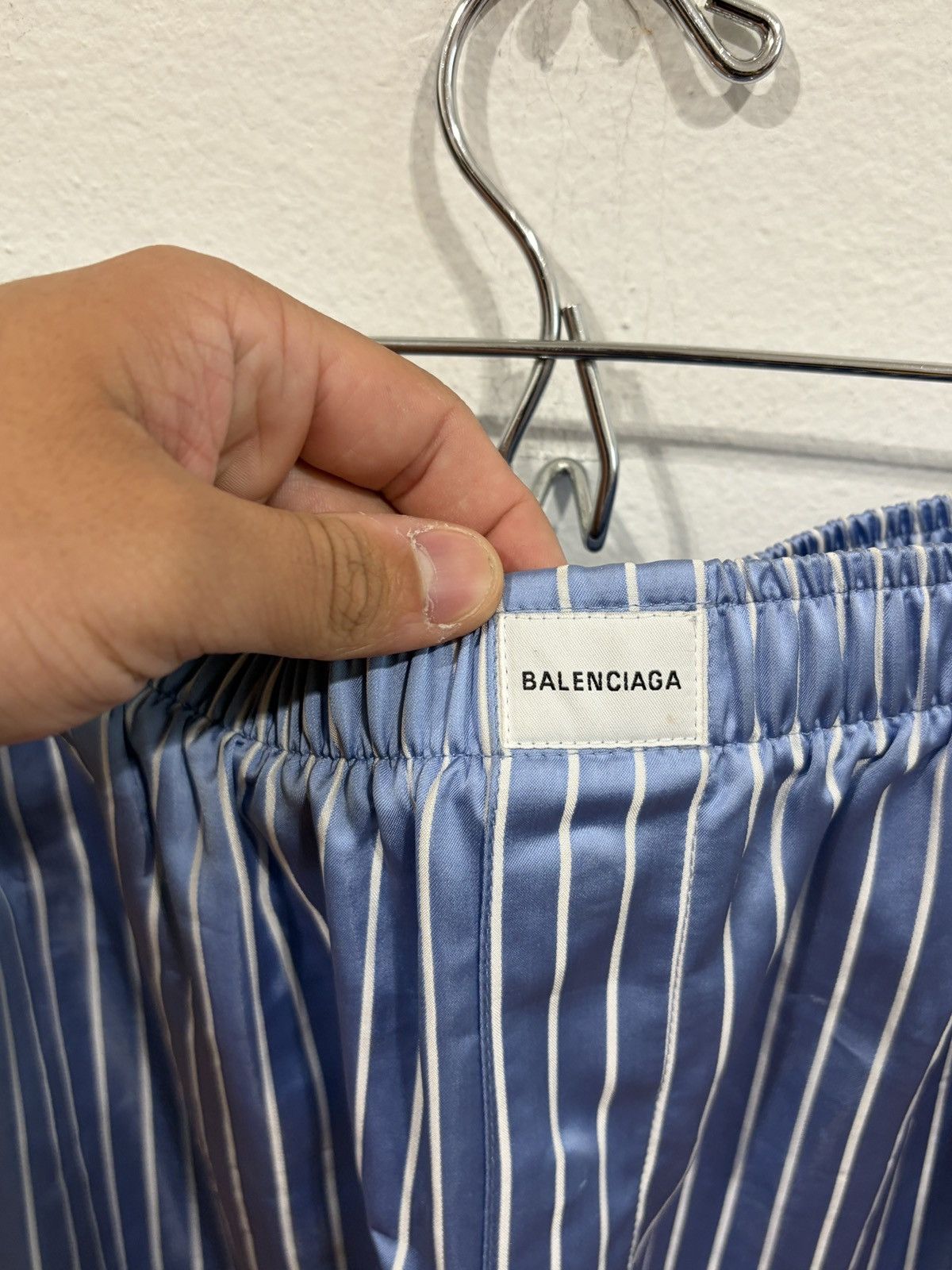 Balenciaga Balenciaga Striped Pajama Pants Size US 34 / EU 50 - 2 Thumbnail