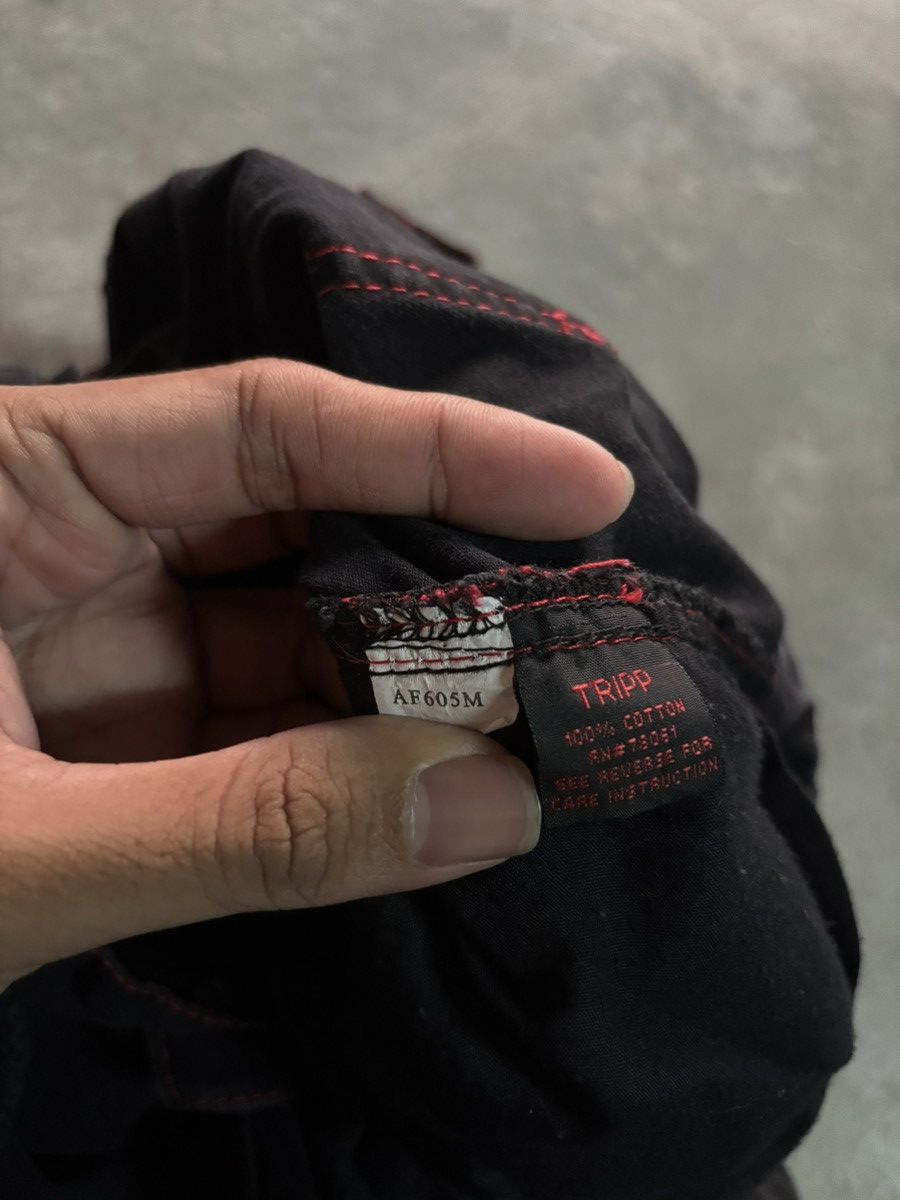 Tripp NYC 🔥🤡SUPER RARE BAGGY TRIPP NYC ICP VERSION RAVER GOTHIC PANT🤡🔥 Size US 42 / EU 58 - 7 Thumbnail