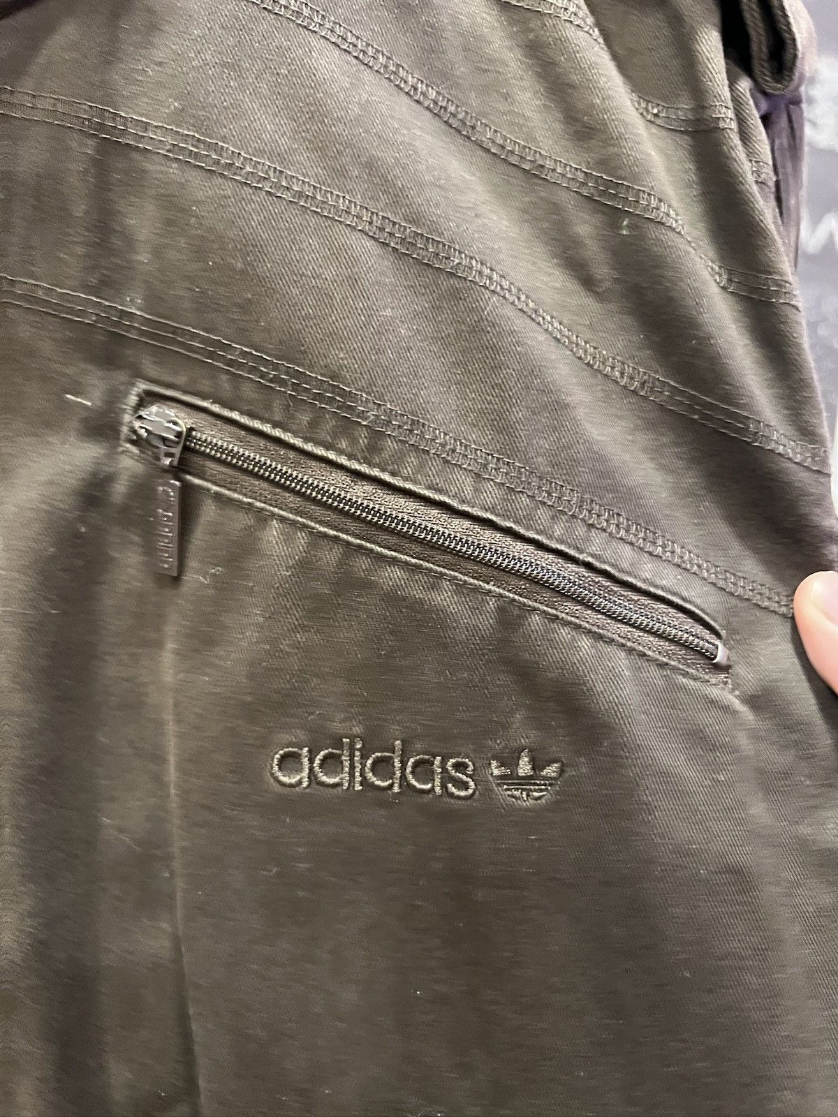 Adidas 2000s adidas military style jacket Size US L / EU 52-54 / 3 - 4 Thumbnail