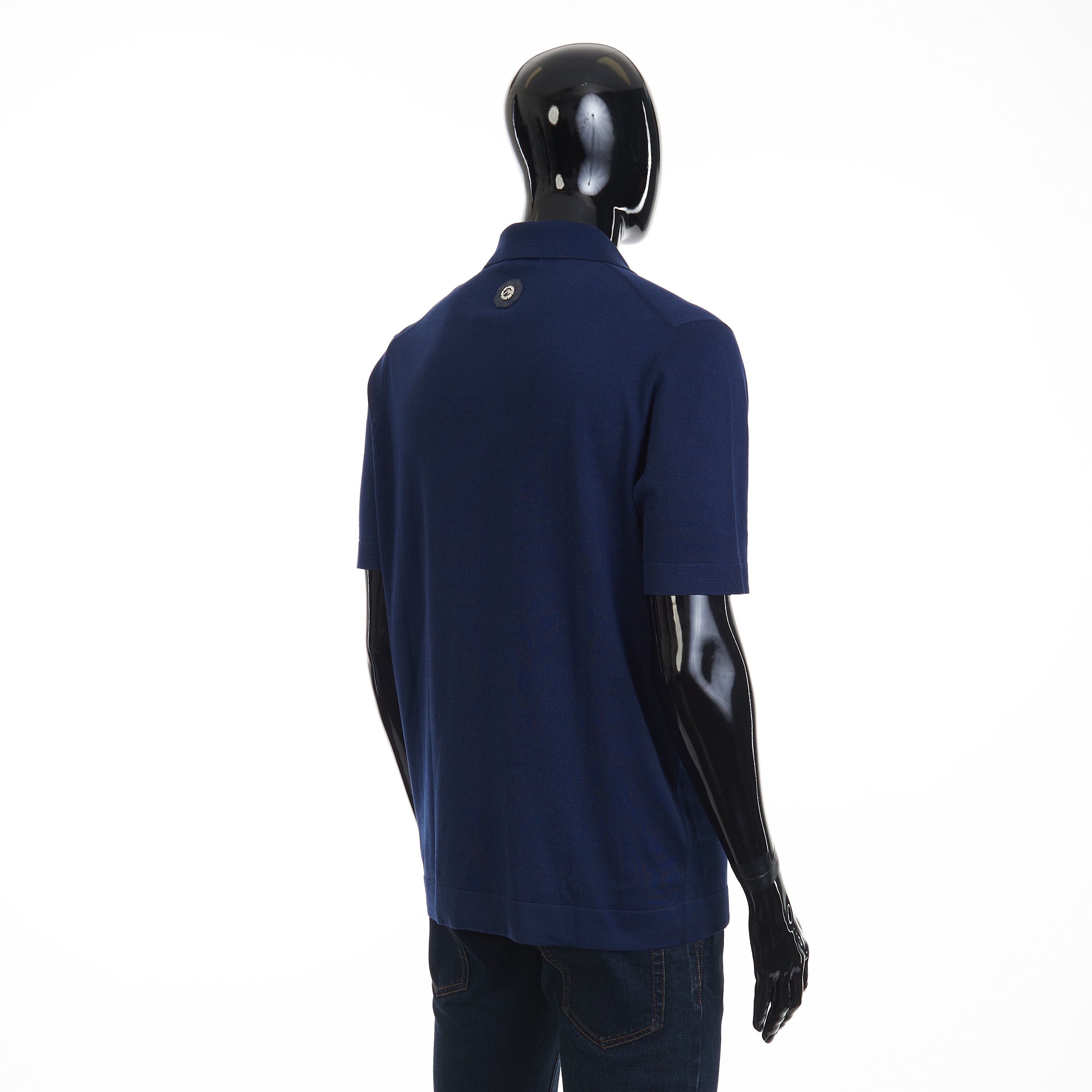 Stefano Ricci Zip Polo Shirt - Crocodile Inserts, Eagle Head Hardware Size US L / EU 52-54 / 3 - 7 Thumbnail