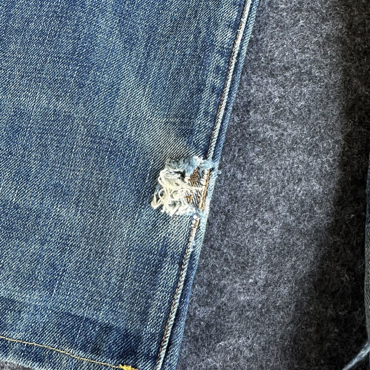 Calvin Klein Calvin Klein Italy Destroyed Faded Denim 34x30 D587 Size US 34 / EU 50 - 5 Thumbnail