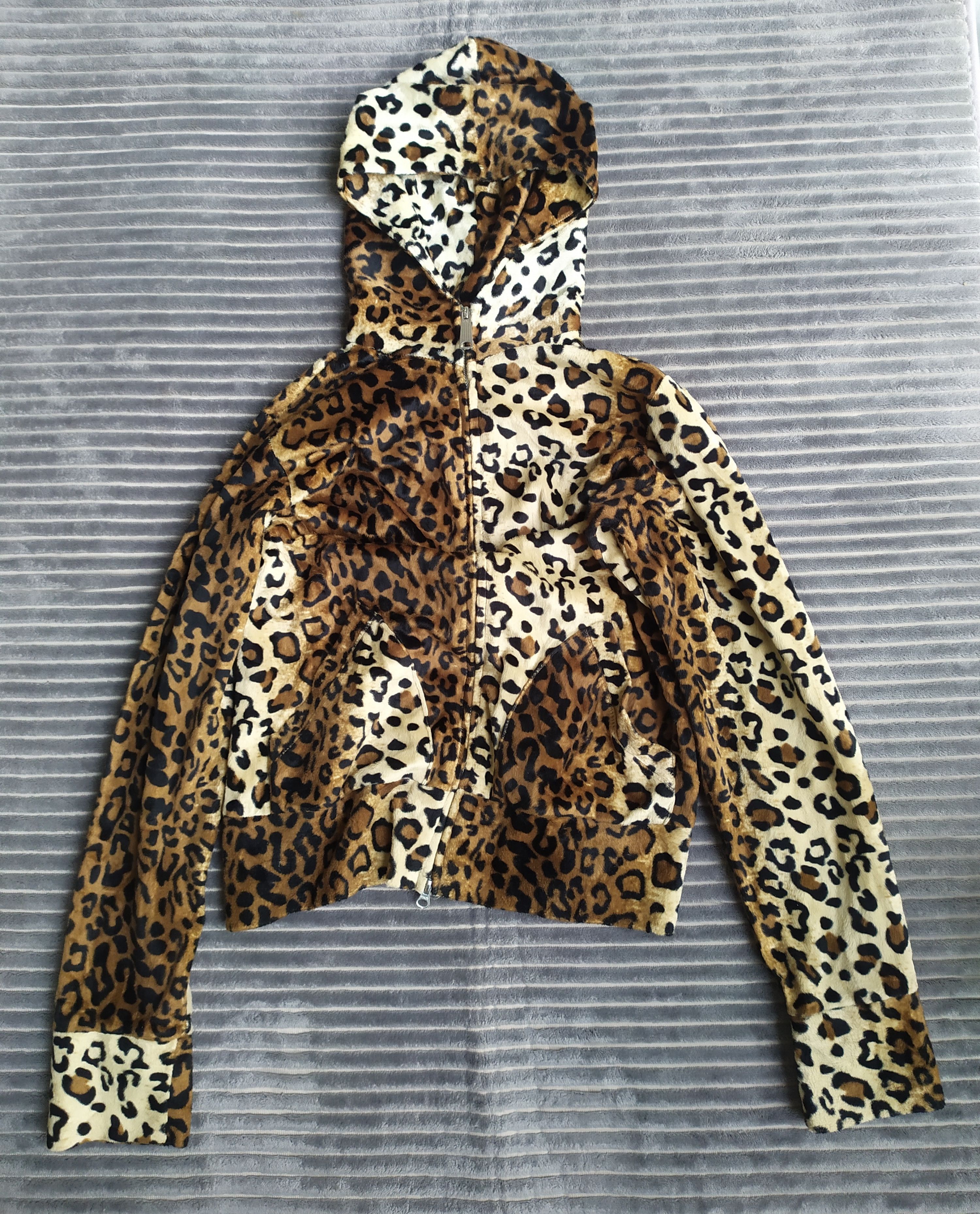 If Six Was Nine × Japanese Brand × Le Grande Bleu (L.G.B.) US Rags Leopard hoodie shirt ifsix Lgb Size US M / EU 48-50 / 2 - 1 Thumbnail