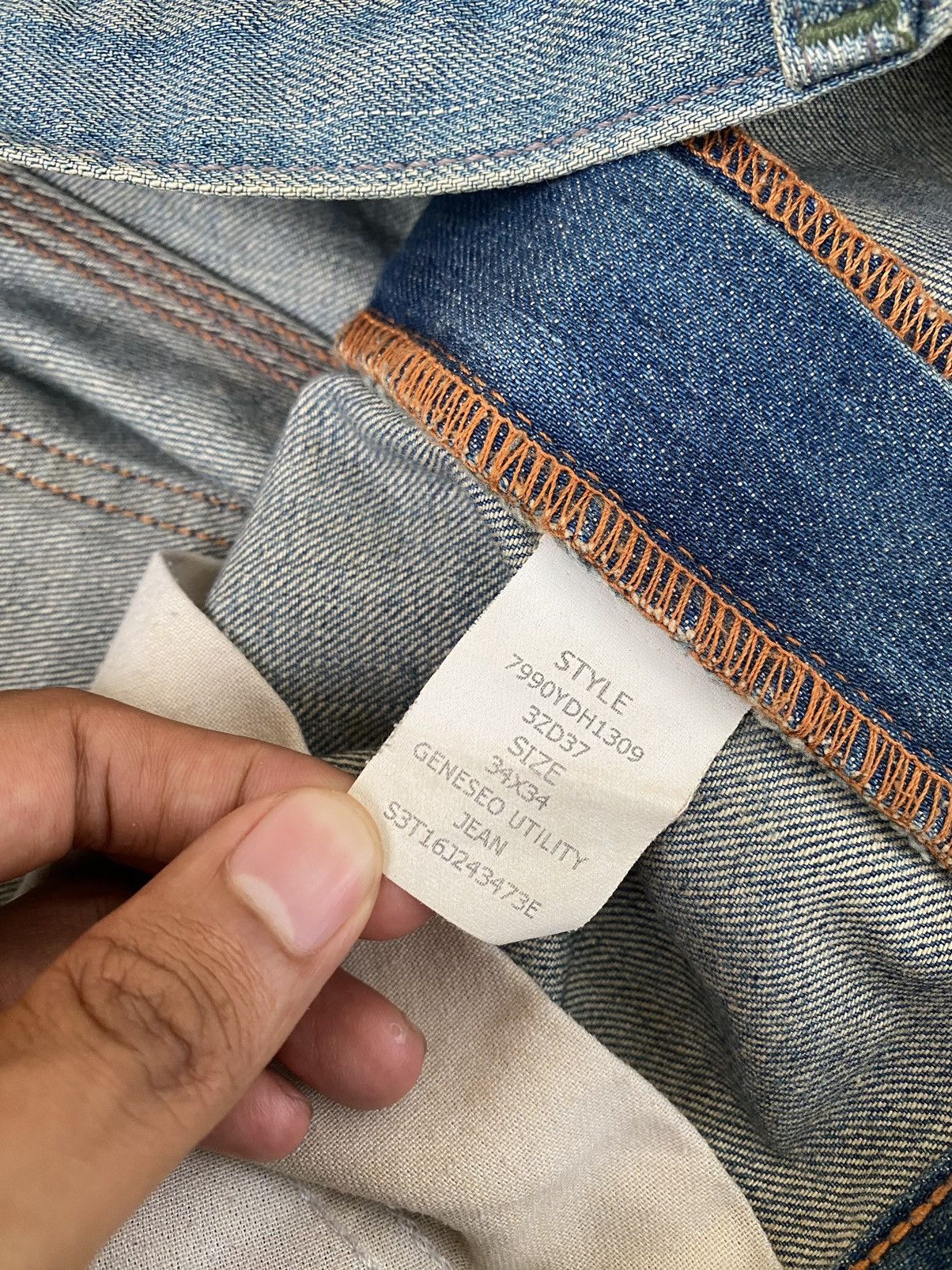 Polo Ralph Lauren Vintage Polo Ralph Lauren Double Knee Baggy Jeans rrl style Size US 36 / EU 52 - 9 Thumbnail