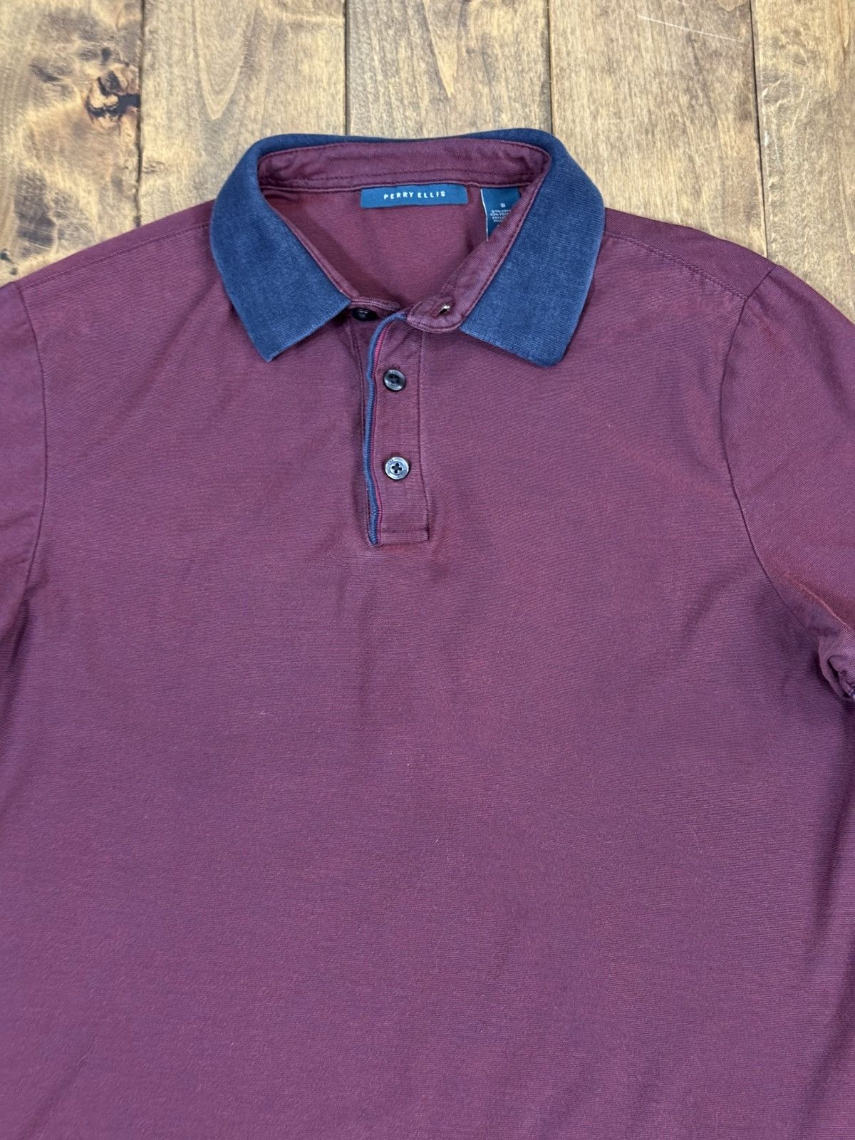 Perry Ellis Perry Ellis Polo Shirt Size US S / EU 44-46 / 1 - 3 Thumbnail
