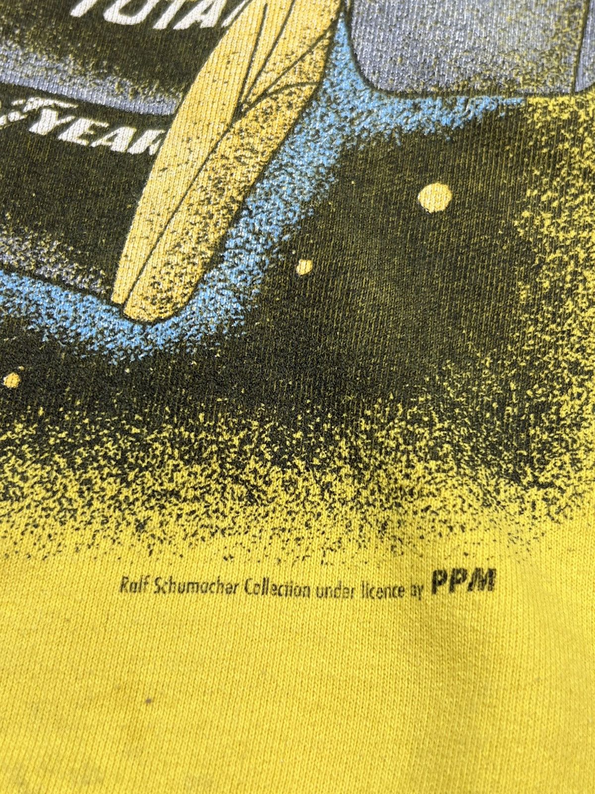 Formula 1 Vintage 1997 Ralf Schumacher Jordan F1 Sweatshirt Yellow Size US XL / EU 56 / 4 - 5 Thumbnail