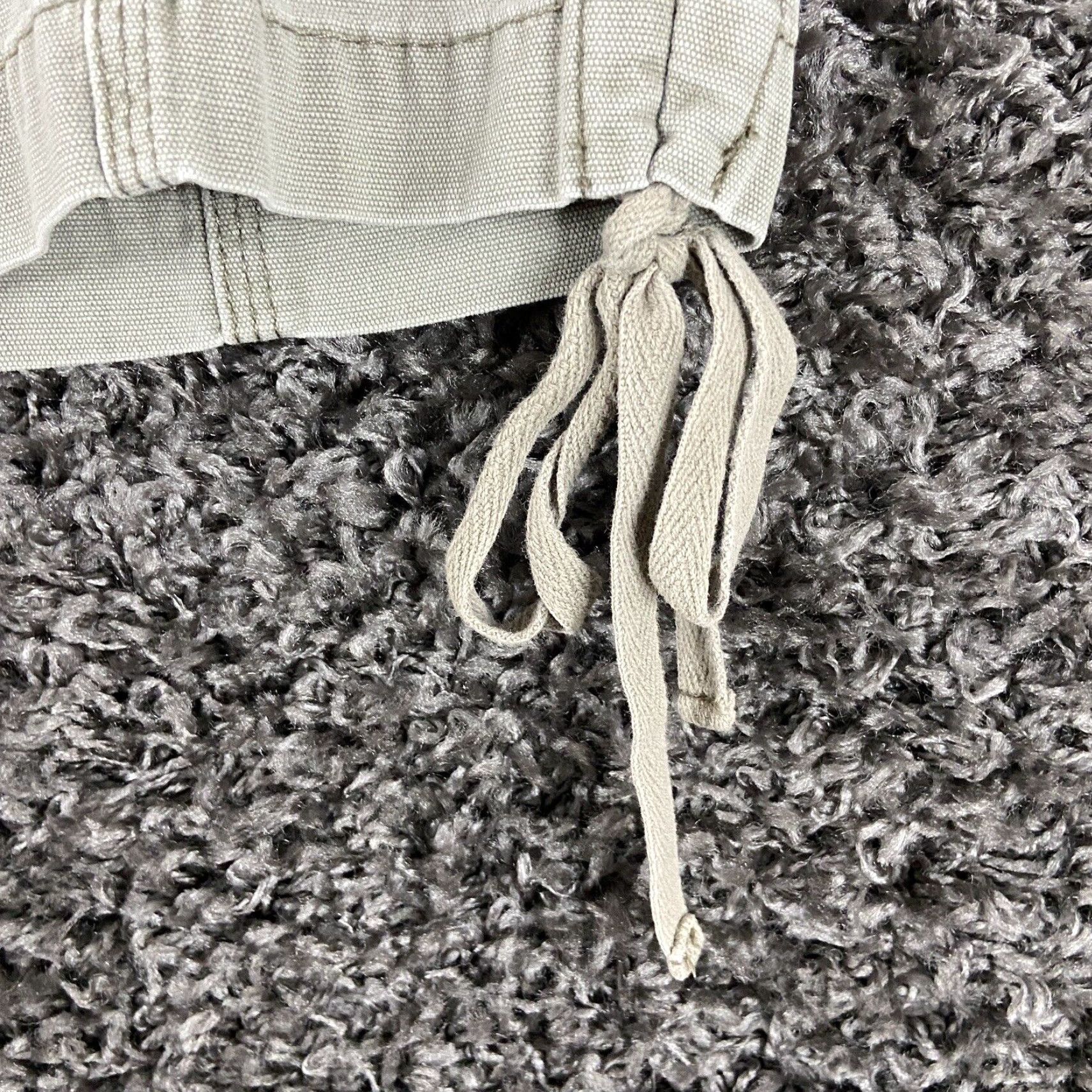 Vintage LEI Women's Bermuda Shorts Size 11 Beige with Pockets Size 32" / US 10 / IT 46 - 2 Thumbnail