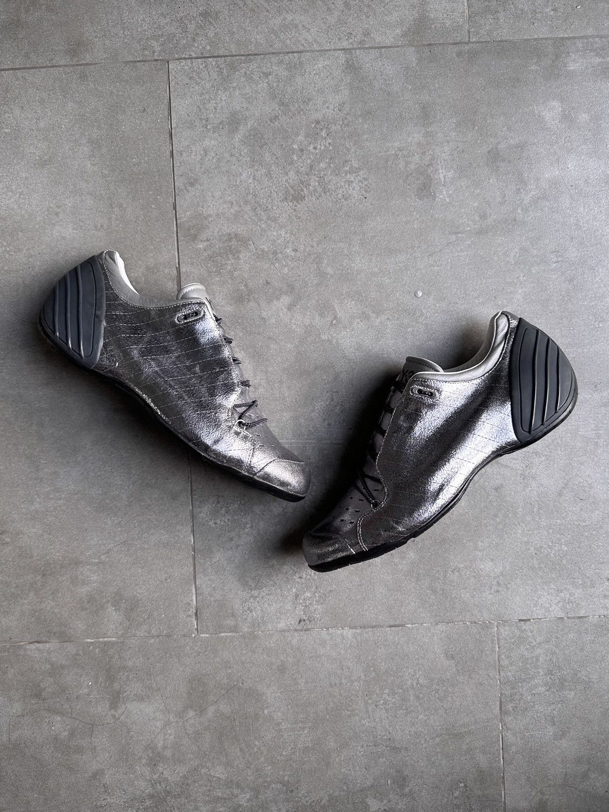 Y-3 2005 FUTURISTIC MULE SNEAKERS Size US 11.5 / EU 44-45 - 3 Thumbnail