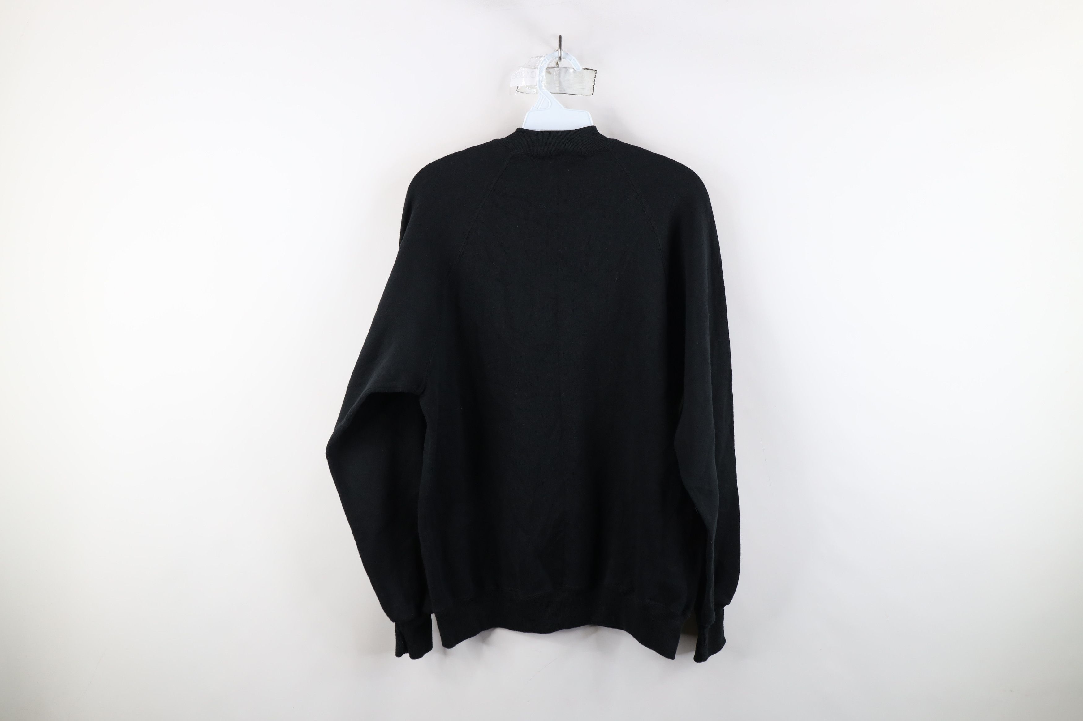 Vintage Vintage 90s Streetwear Crewneck Sweatshirt Black USA Size US L / EU 52-54 / 3 - 10 Thumbnail