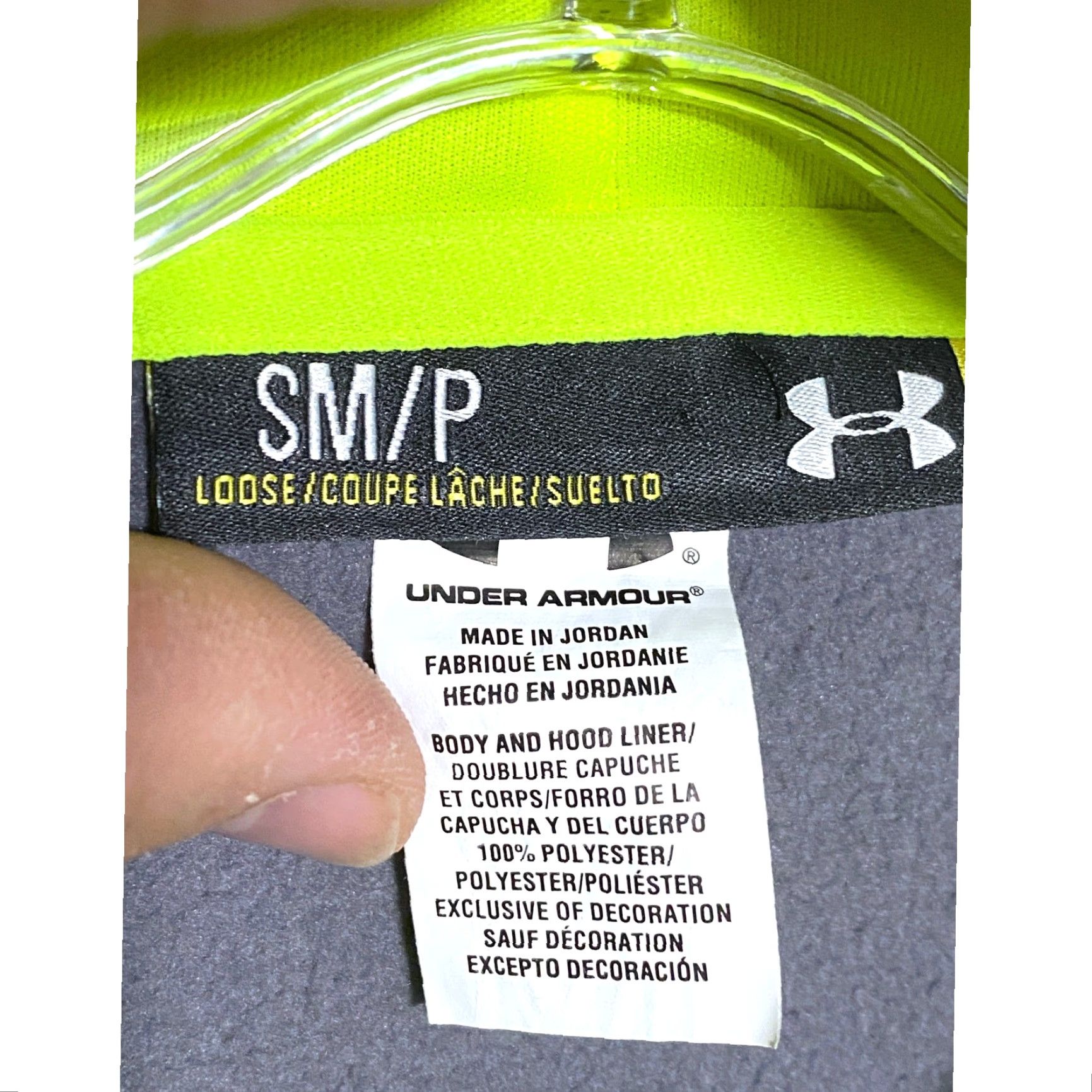 Under Armour Under Armour Storm Loose Hoodie Sweatshirt Mens S Geometric Neon Athleisure Hoodie Sweatshirt Mens S Geometric Neon Outdoors Size US S / EU 44-46 / 1 - 5 Thumbnail