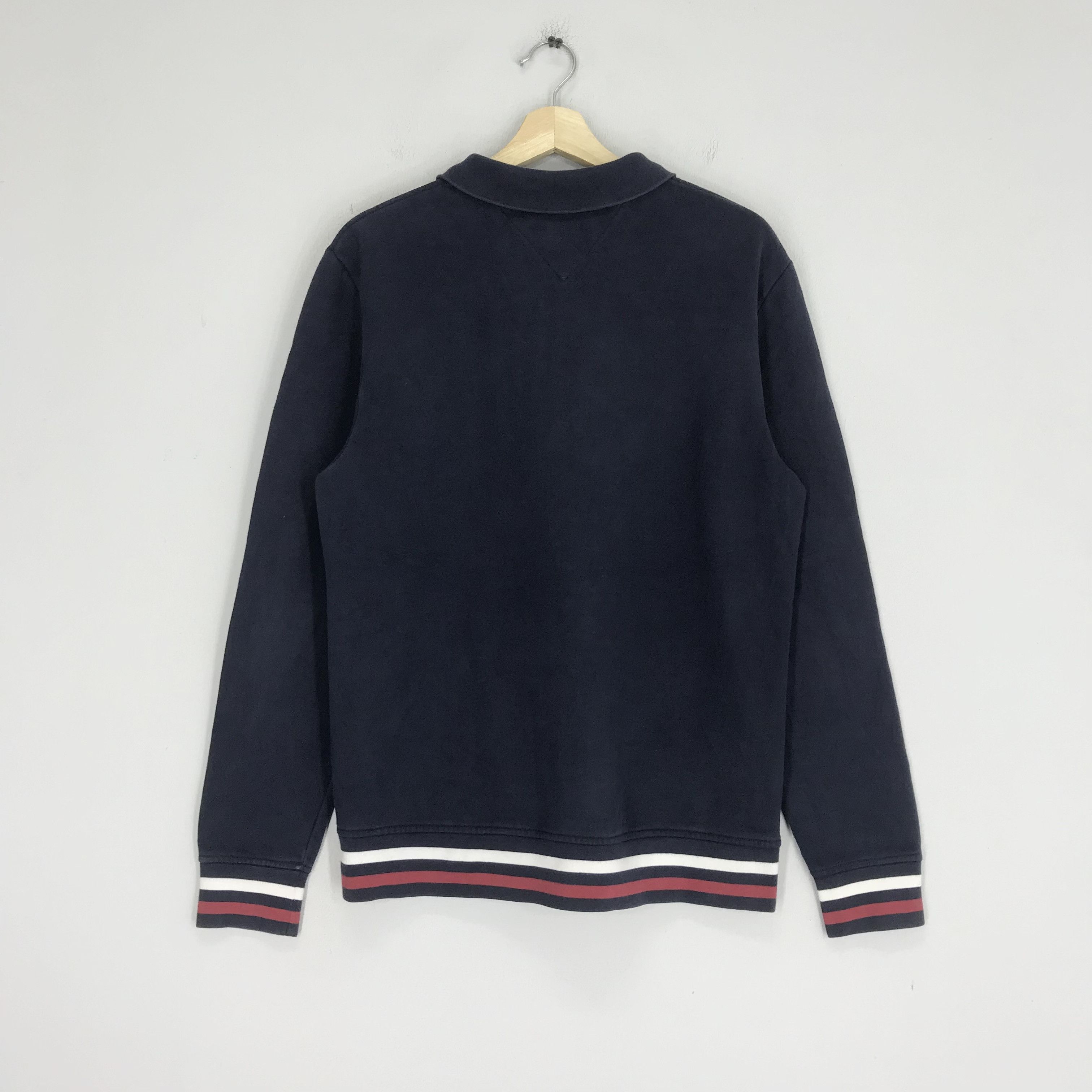 Tommy Hilfiger Vintage Tommy Hilfiger Blue Sweatshirt - 72 Size US M / EU 48-50 / 2 - 6 Thumbnail