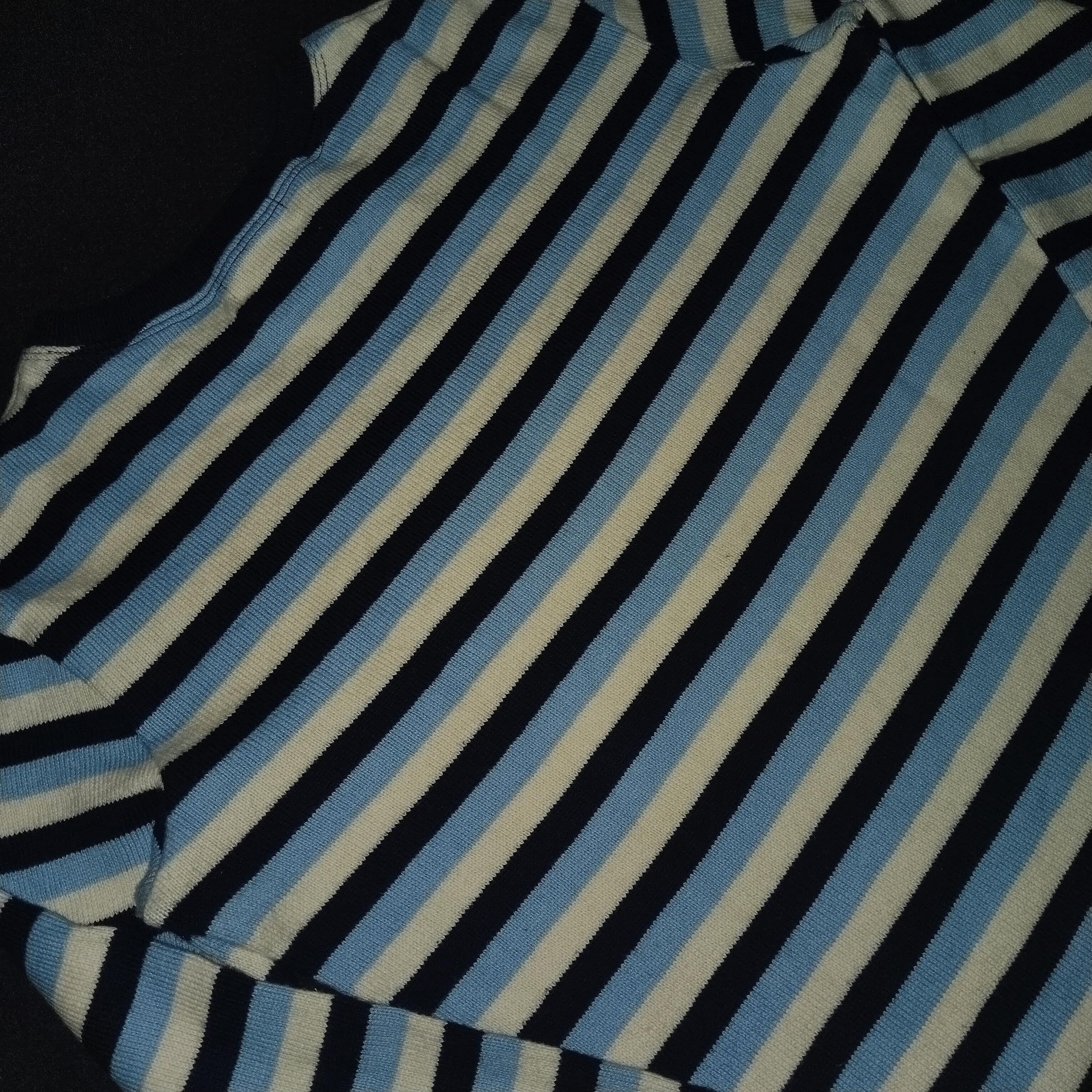 Bape Vintage BAPY by A Bathing Ape Ribbed Stripe Knit Tee Size S / US 4 / IT 40 - 5 Thumbnail