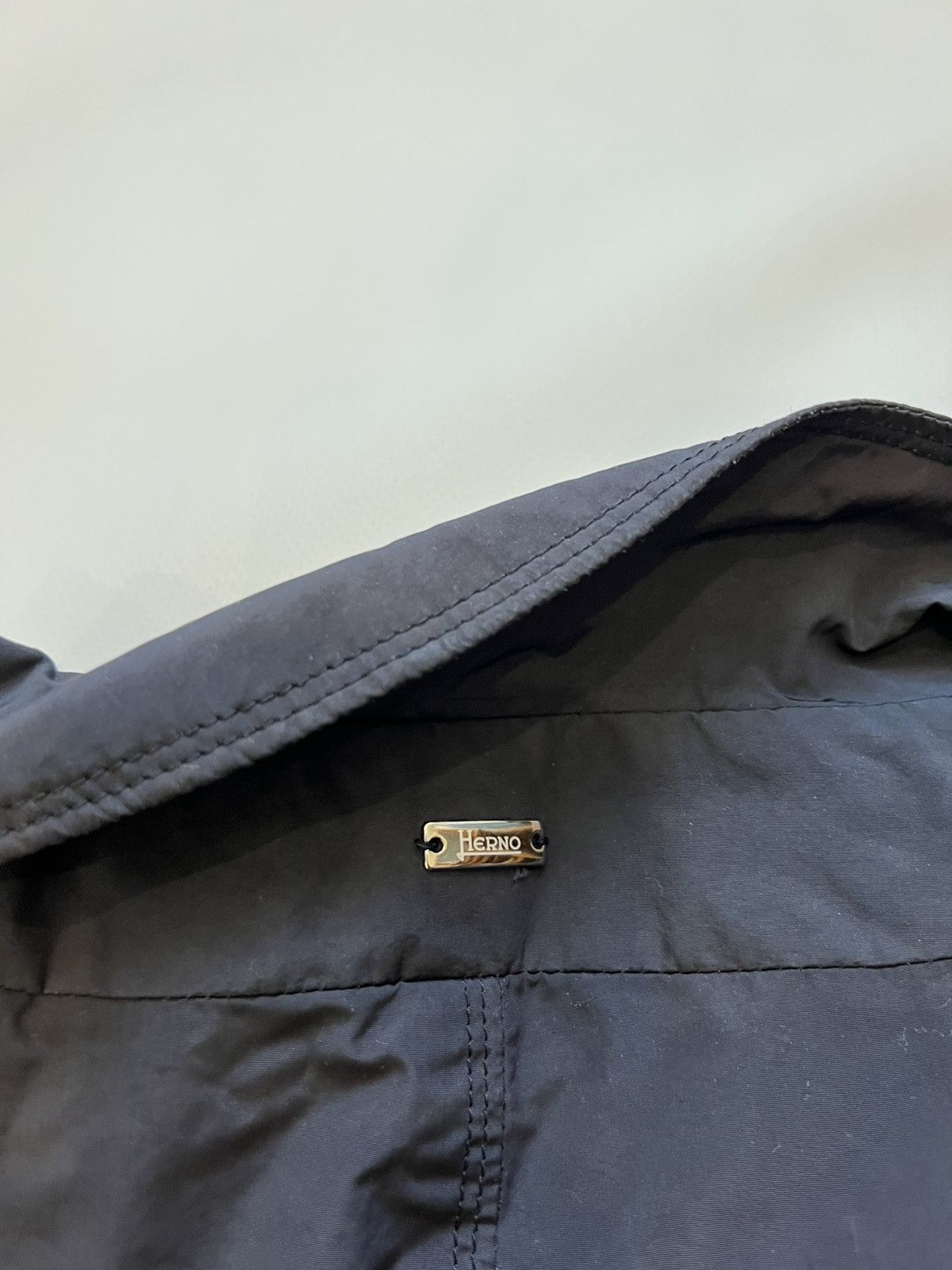 Herno Herno Light Blue Jacket Cloak Coat Nylon Size US M / EU 48-50 / 2 - 13 Thumbnail