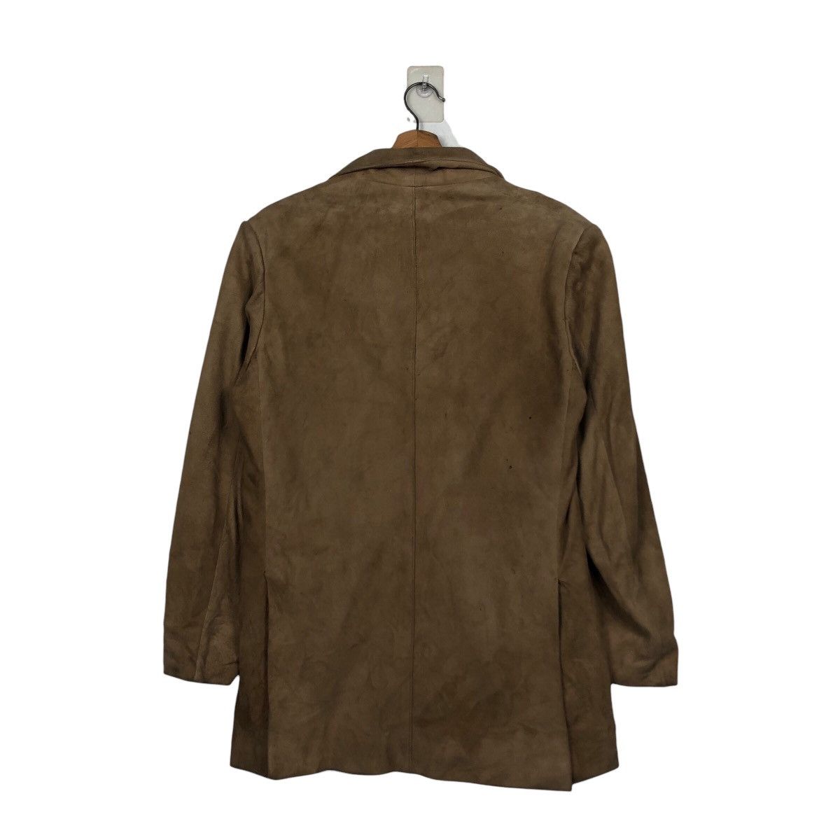 Japanese Brand 📌Vintage Genuine Leather Jacket Lepanzo Madrid Issey Miyake Size US M / EU 48-50 / 2 - 9 Thumbnail