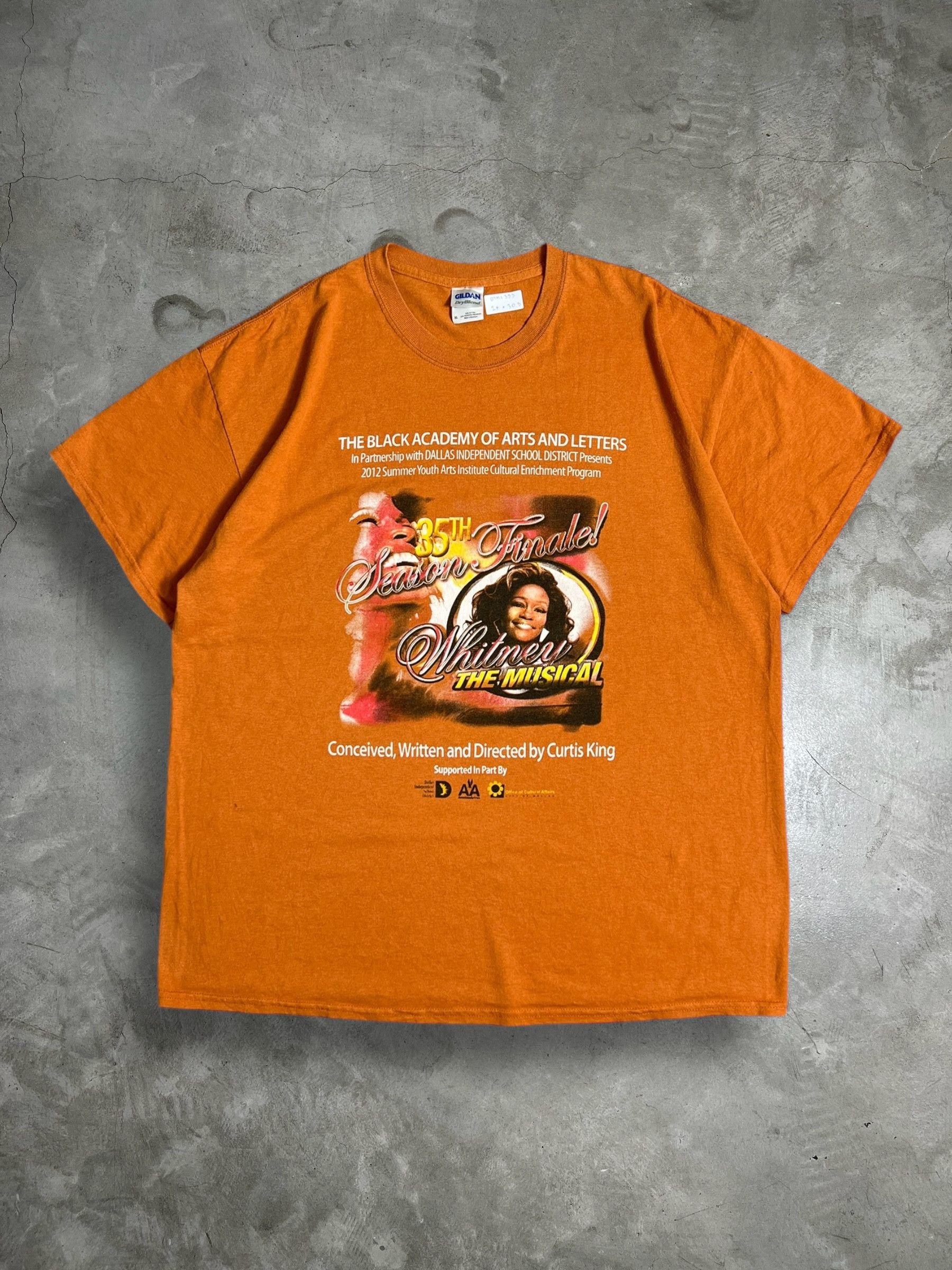 Band Tees Whitney Houston The Musical 2012 Promo Tee (XL) GTME393 Size US XL / EU 56 / 4 - 1 Thumbnail