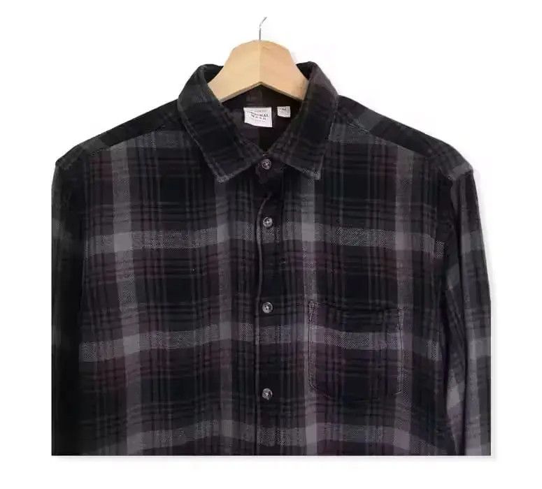Flannel Japanese Brand Uniqlo Flannel Shirt Button Up Size US M / EU 48-50 / 2 - 2 Thumbnail