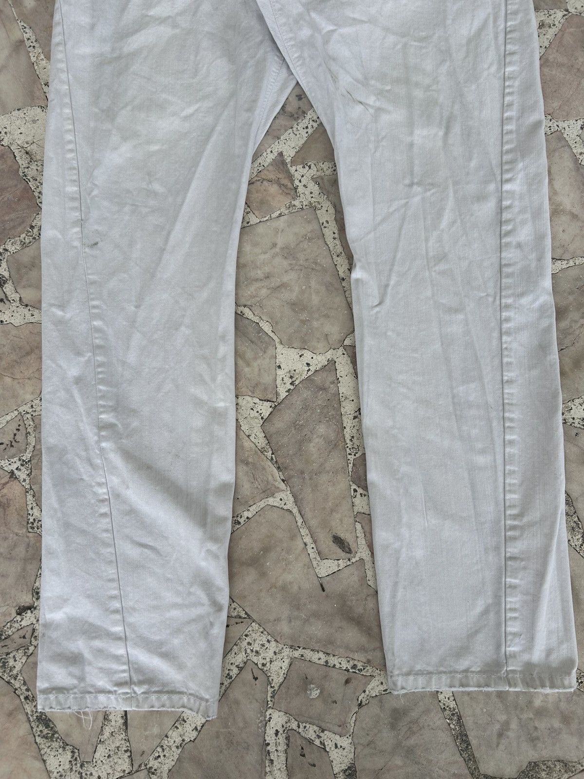 Dsquared2 Motherfucker Denim Dsquared Italy White Vintage Size US 33 - 3 Thumbnail