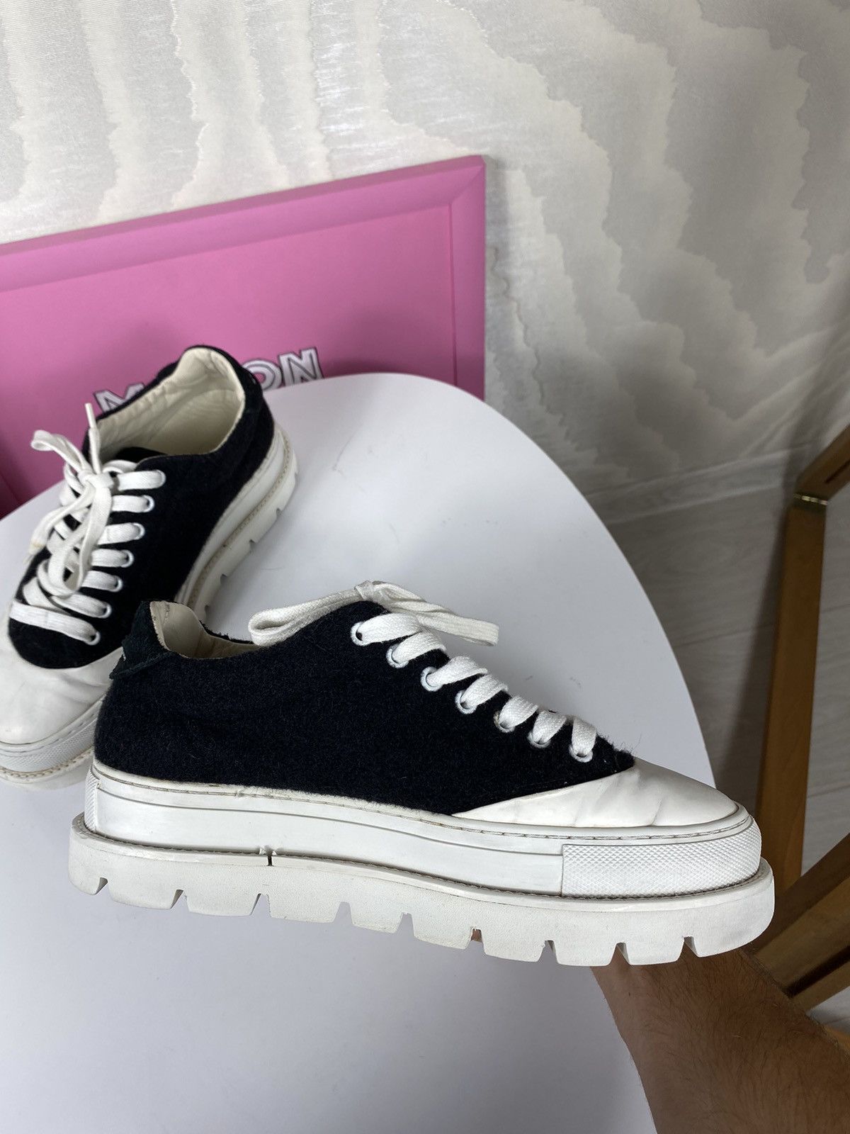 Maison Margiela MM6 Maison Margiela Platform Ponyhair Size US 8 / IT 38 - 11 Thumbnail