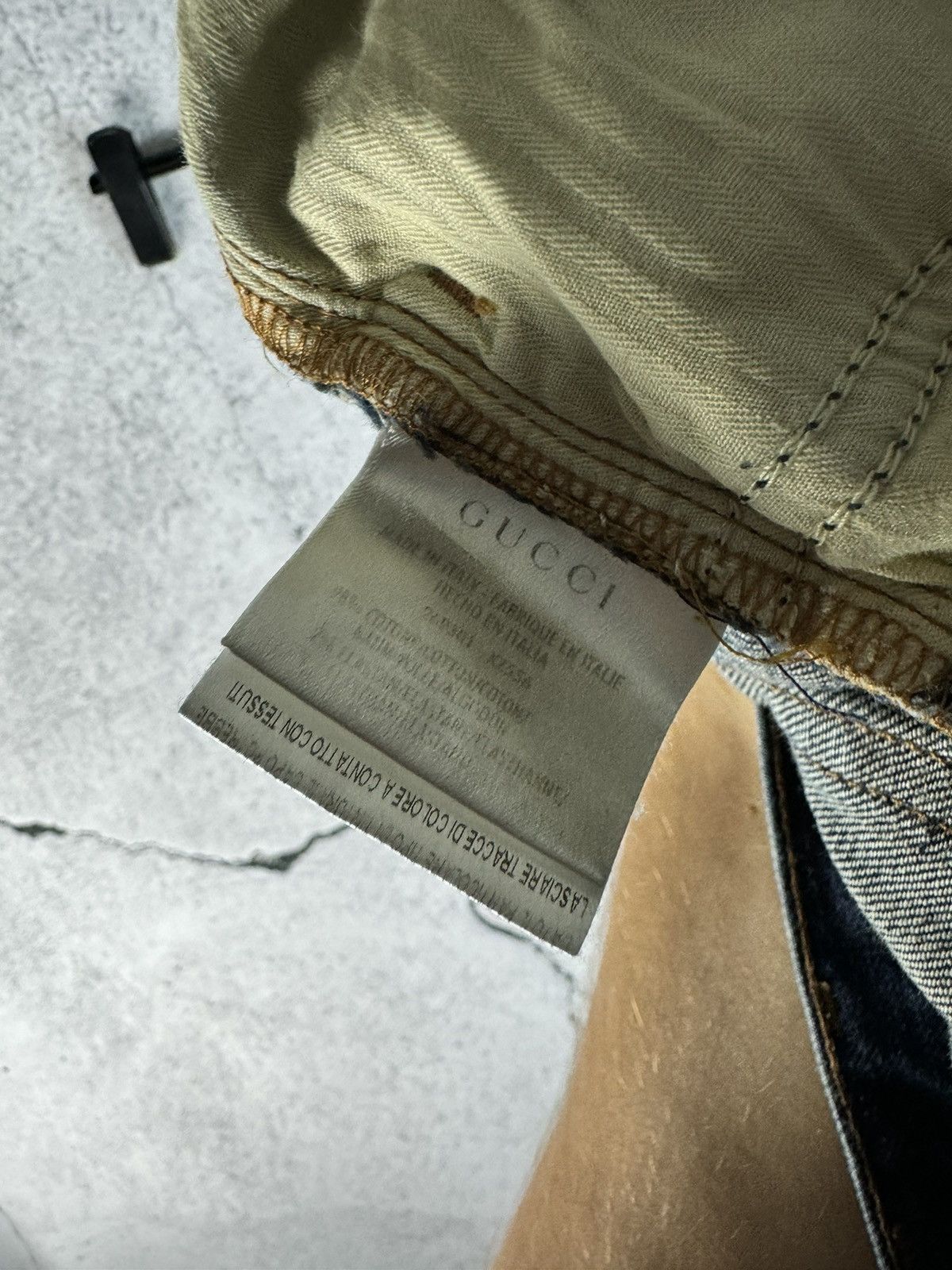 Gucci Gucci By Tom Ford Washed Faded Denim Size US 36 / EU 52 - 7 Thumbnail