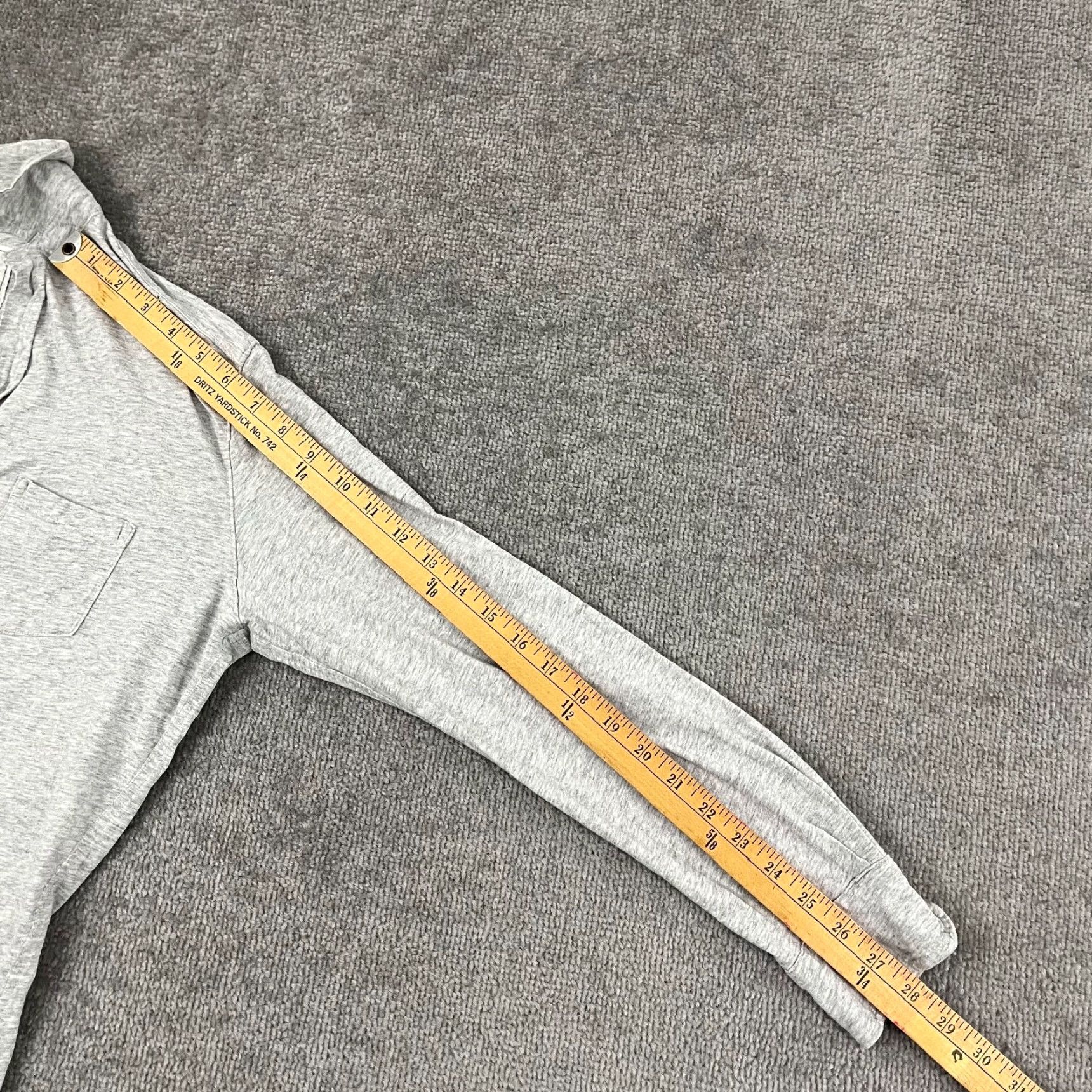 Frank & Eileen VINTAGE Frank & Eileen Women's Shirt XS Gray Casual Long Sleeve Button-Up 100% Cotton Size XS / US 0-2 / IT 36-38 - 5 Thumbnail