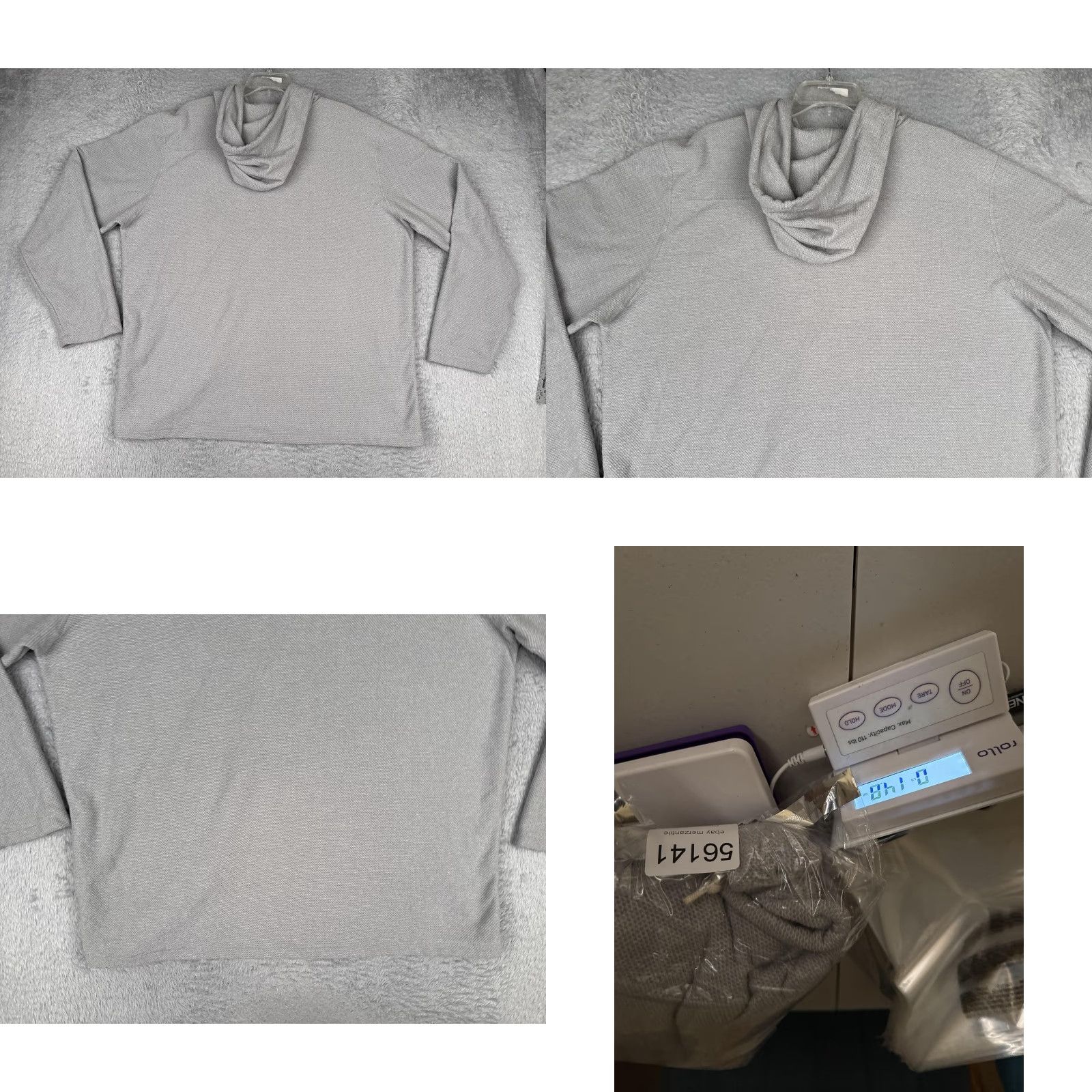 The North Face The North Face Hoodie Mens 2XL Gray 1/4 Zip Kangaroo Pocket Sweatshirt Knit Size US XXL / EU 58 / 5 - 9 Thumbnail