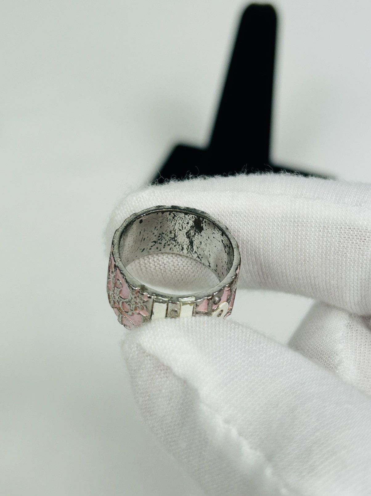 Dior Dior Pink Trotter 2 Ring Size 5 Size ONE SIZE - 5 Thumbnail
