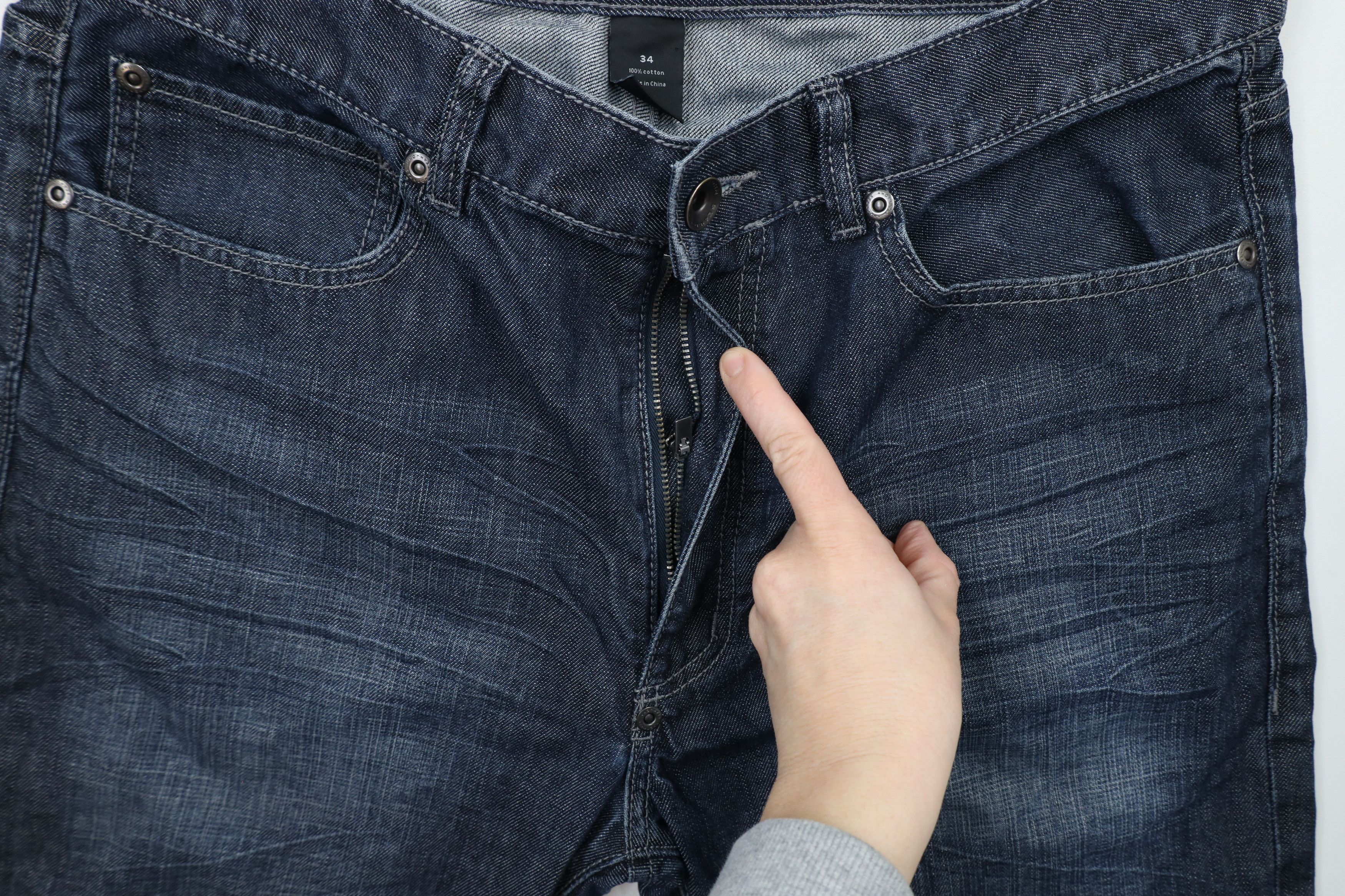 Sean John × Vintage Vintage Y2K Sean John Baggy Wide Leg Denim Jeans AS IS Size US 34 / EU 50 - 5 Thumbnail