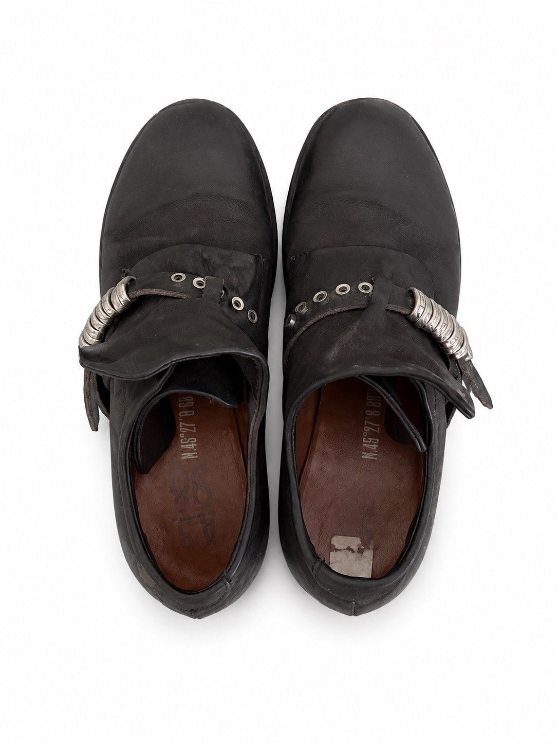 A.S.98 A.S.98 Buckle Strap Leather Shoes Size US 6 / IT 36 - 4 Thumbnail
